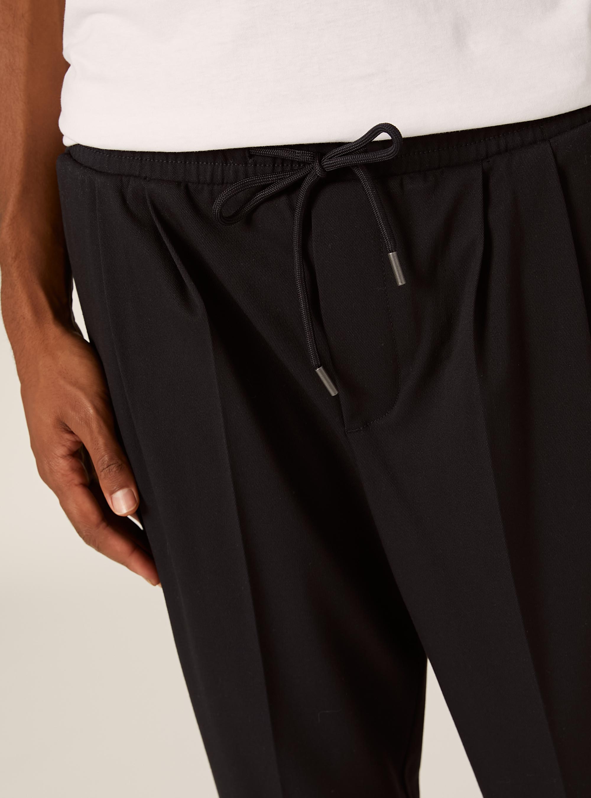 Twill jogger pants, NA1 NAVY DARK