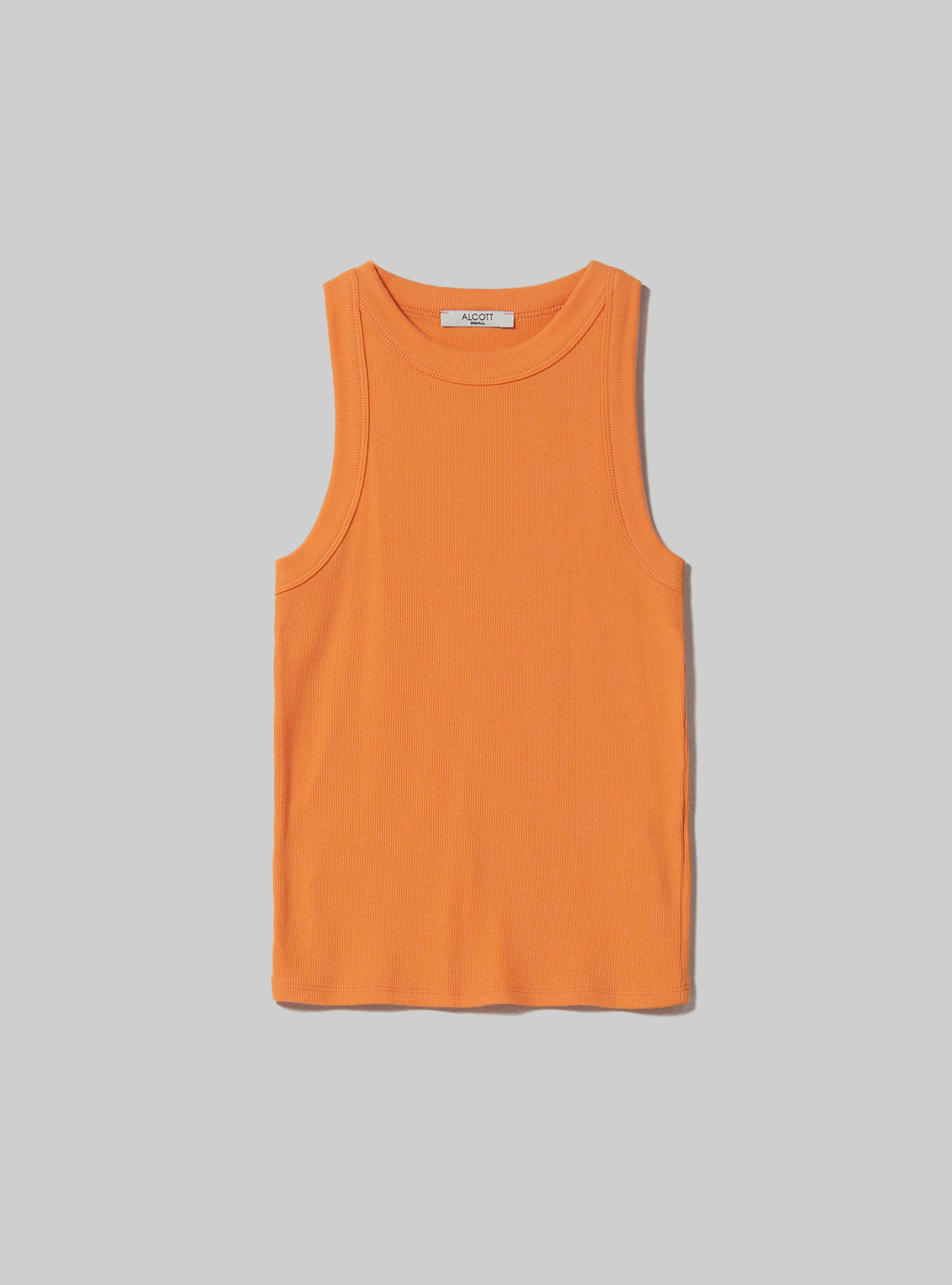 トップス descendant C COTTON TANK TOP DESCENDANT/CACHALOT ORGANIC COTTON TANKTOP (ORANGE)