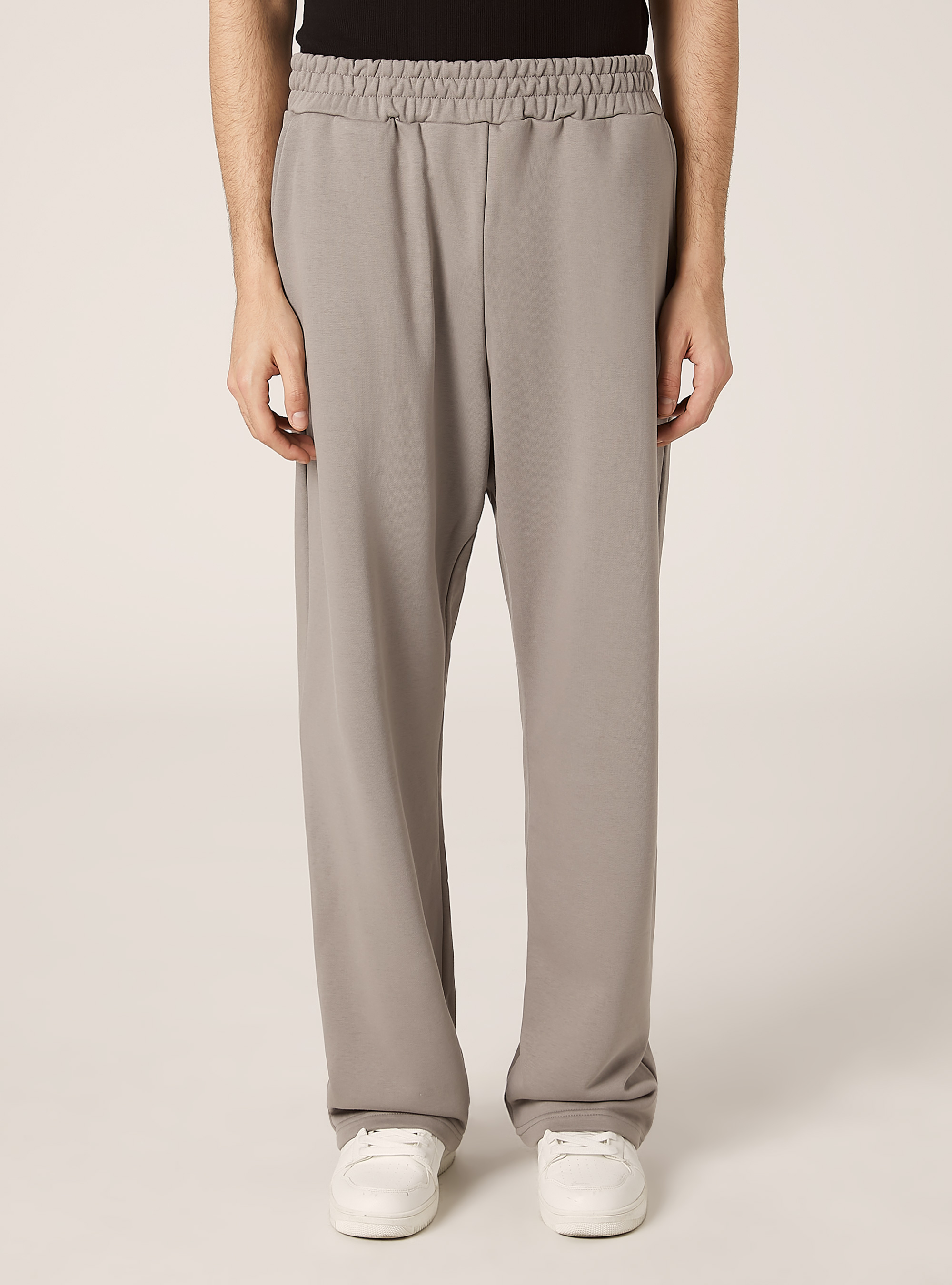 Pantalone in felpa loose fit, GY2 GREY MEDIUM