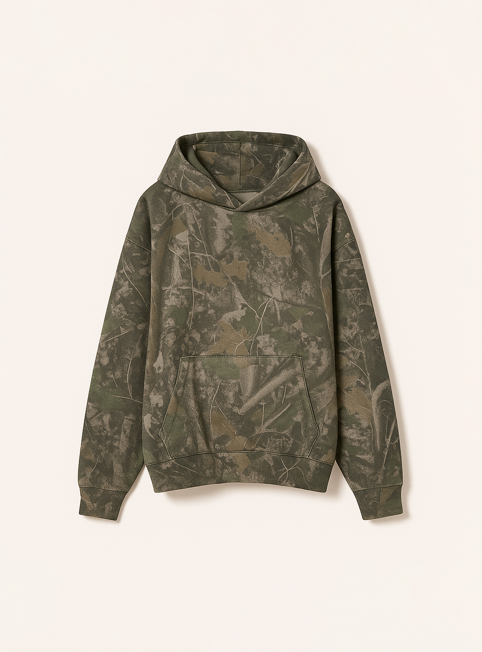 Urban Camouflage boxy fit sweatshirt, KY2 KAKY MEDIUM