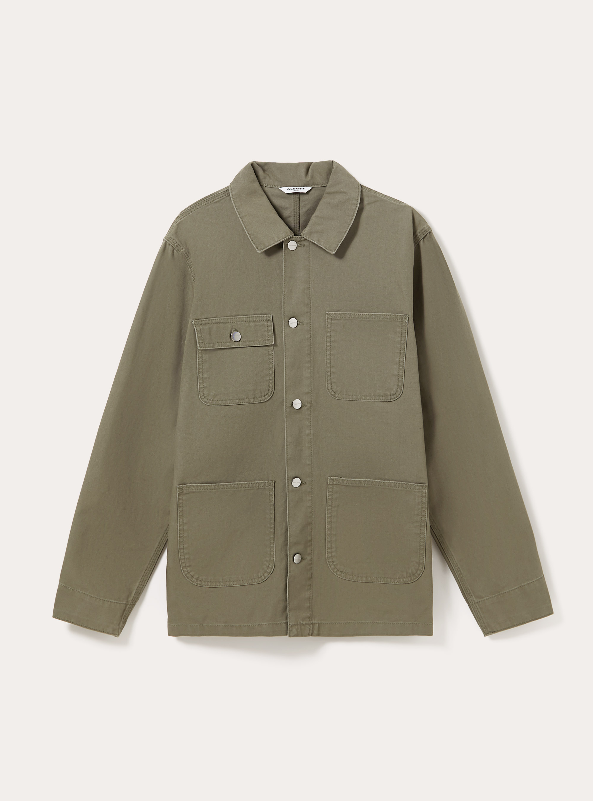 Canvas jacket with pockets, KY2 KAKY MEDIUM