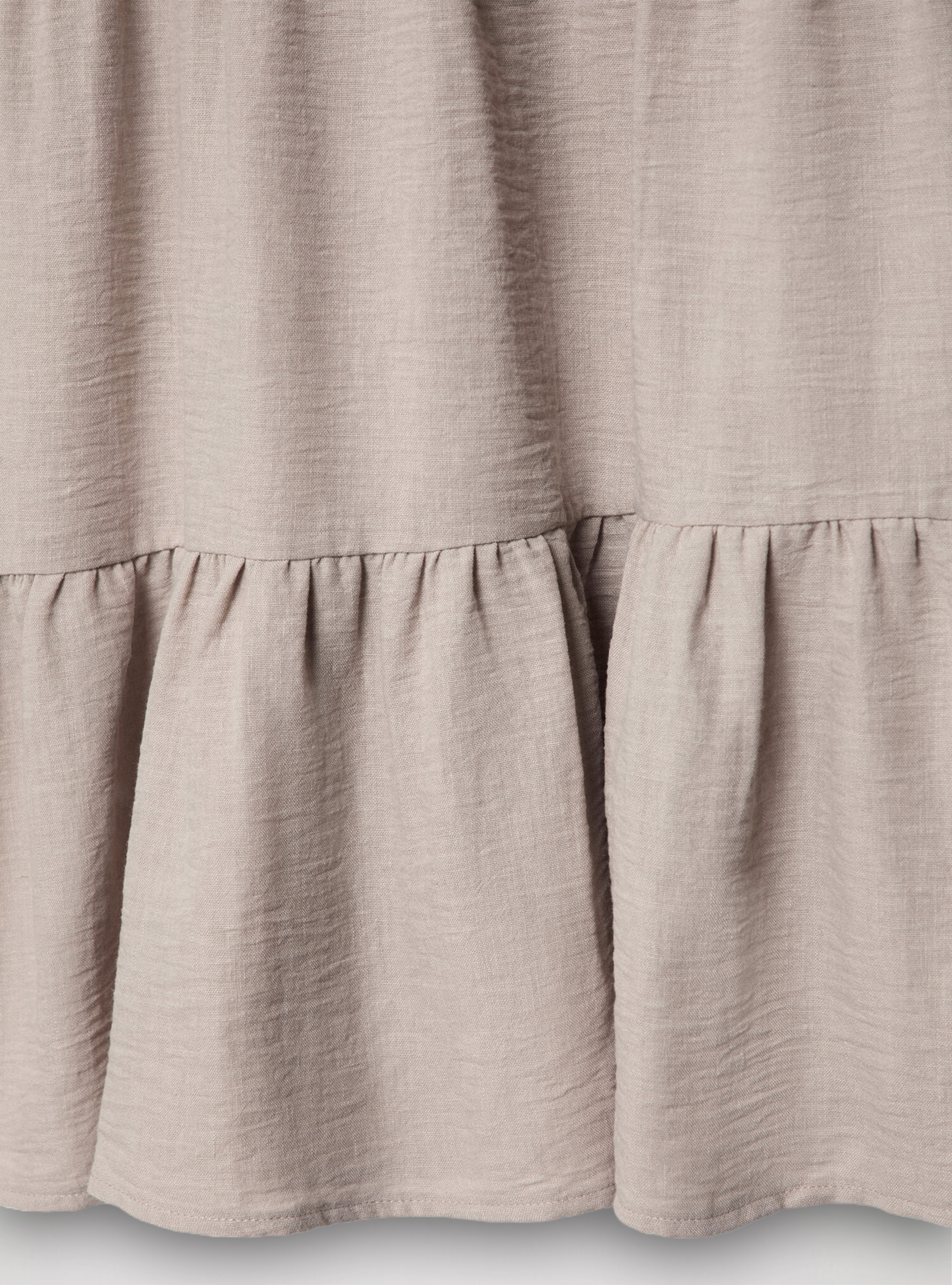 Soft dress with ties, BG2 BEIGE MEDIUM