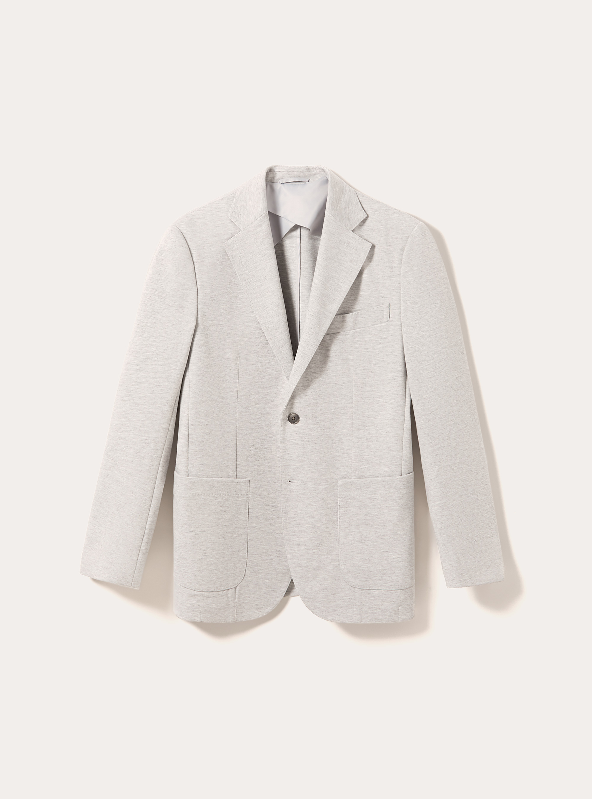 Jersey jacket, MGY3 GREY MEL LIGHT