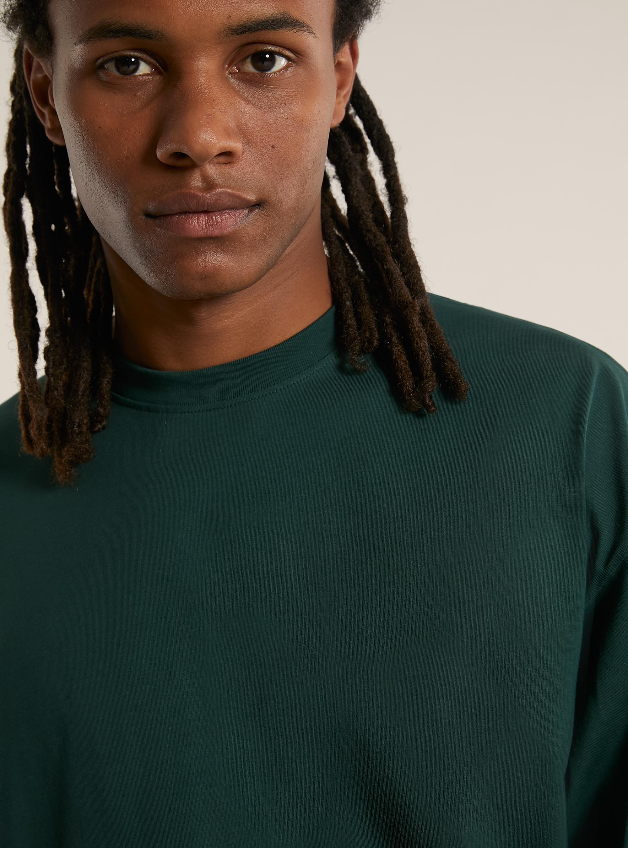 Tee-shirt &agrave; la coupe large, GN1 GREEN DARK