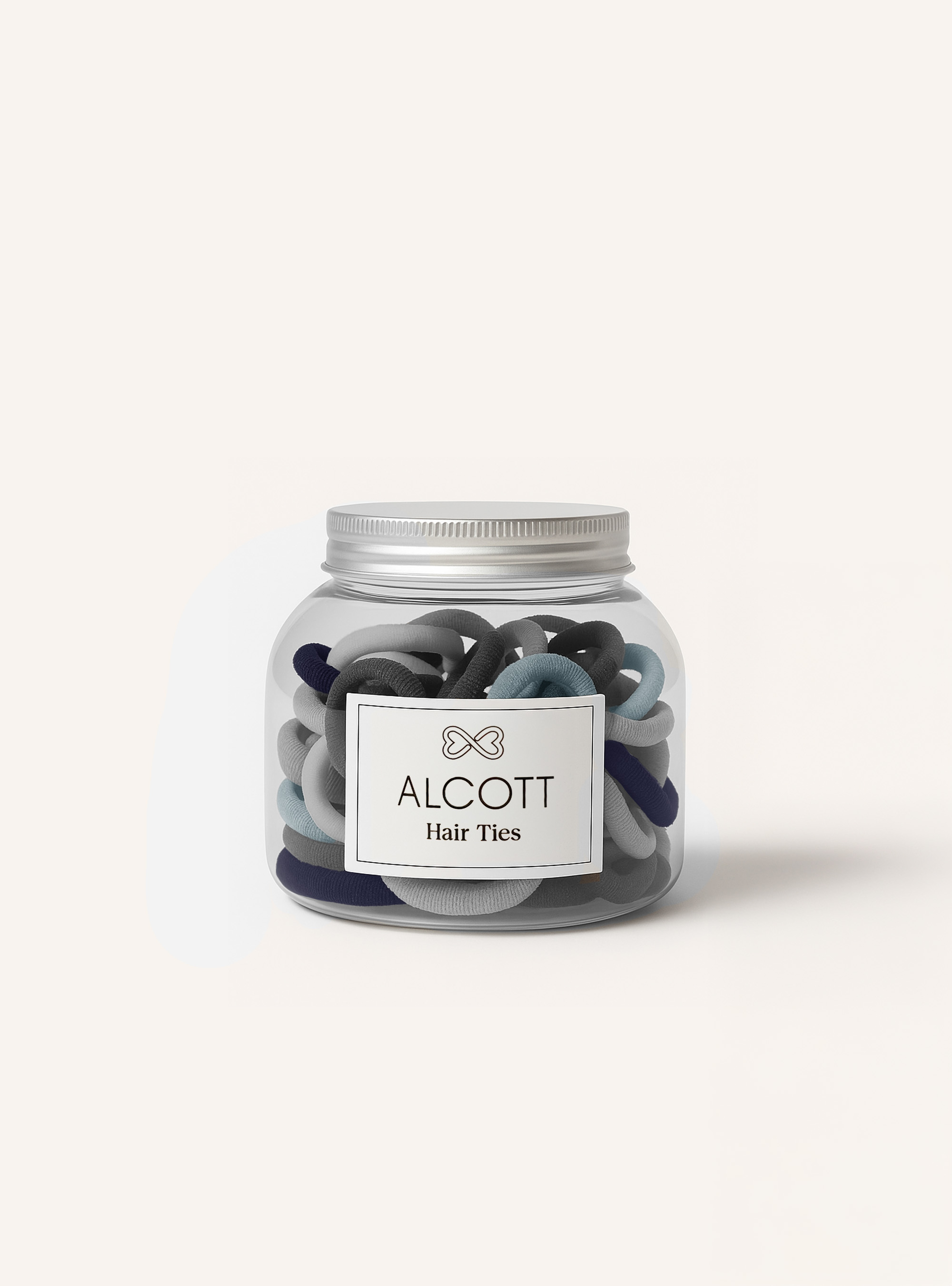 Elastiques pour cheveux, GY2 GREY MEDIUM