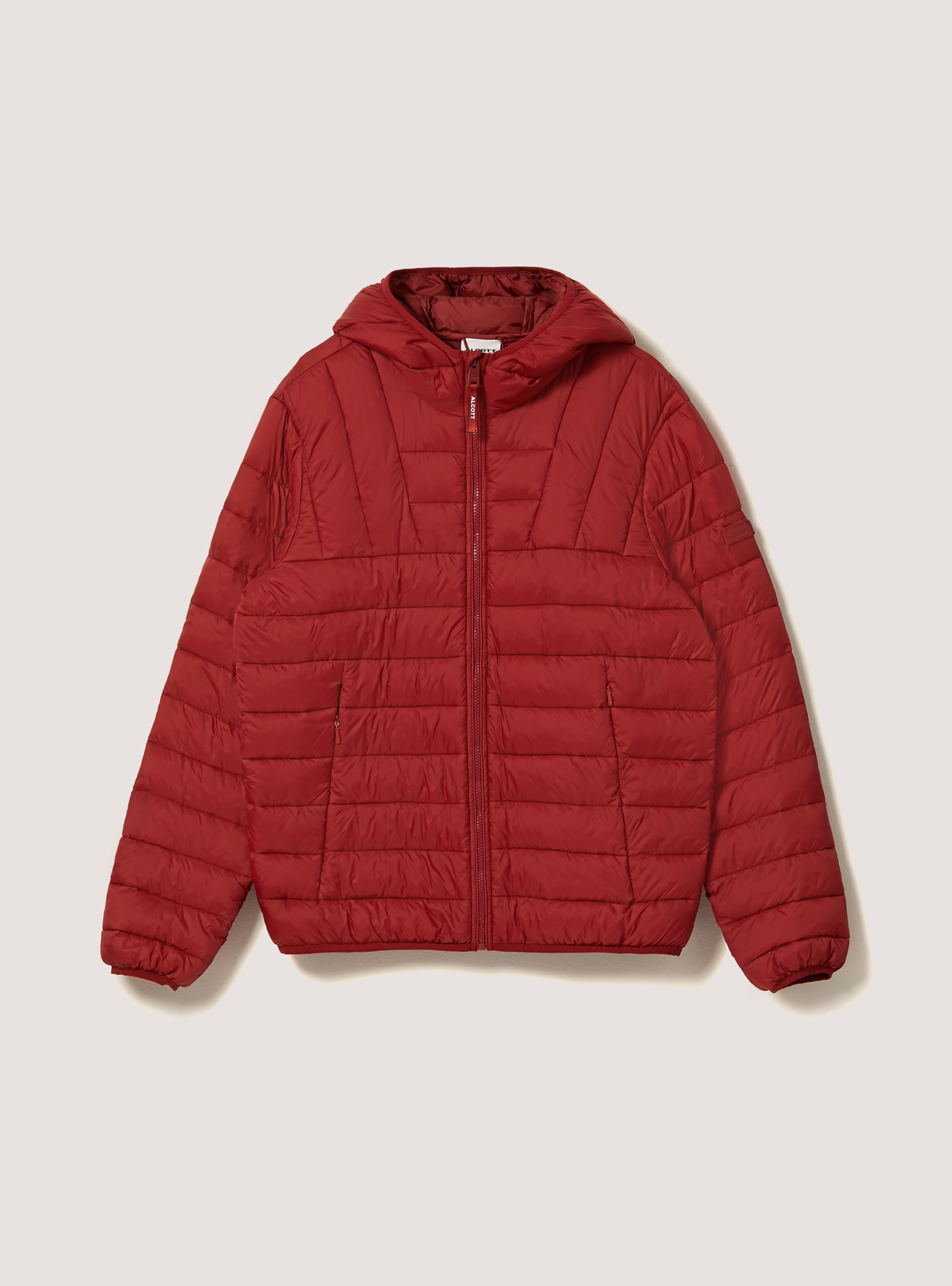 Jacket with recycled padding, RD2 RED MEDIUM