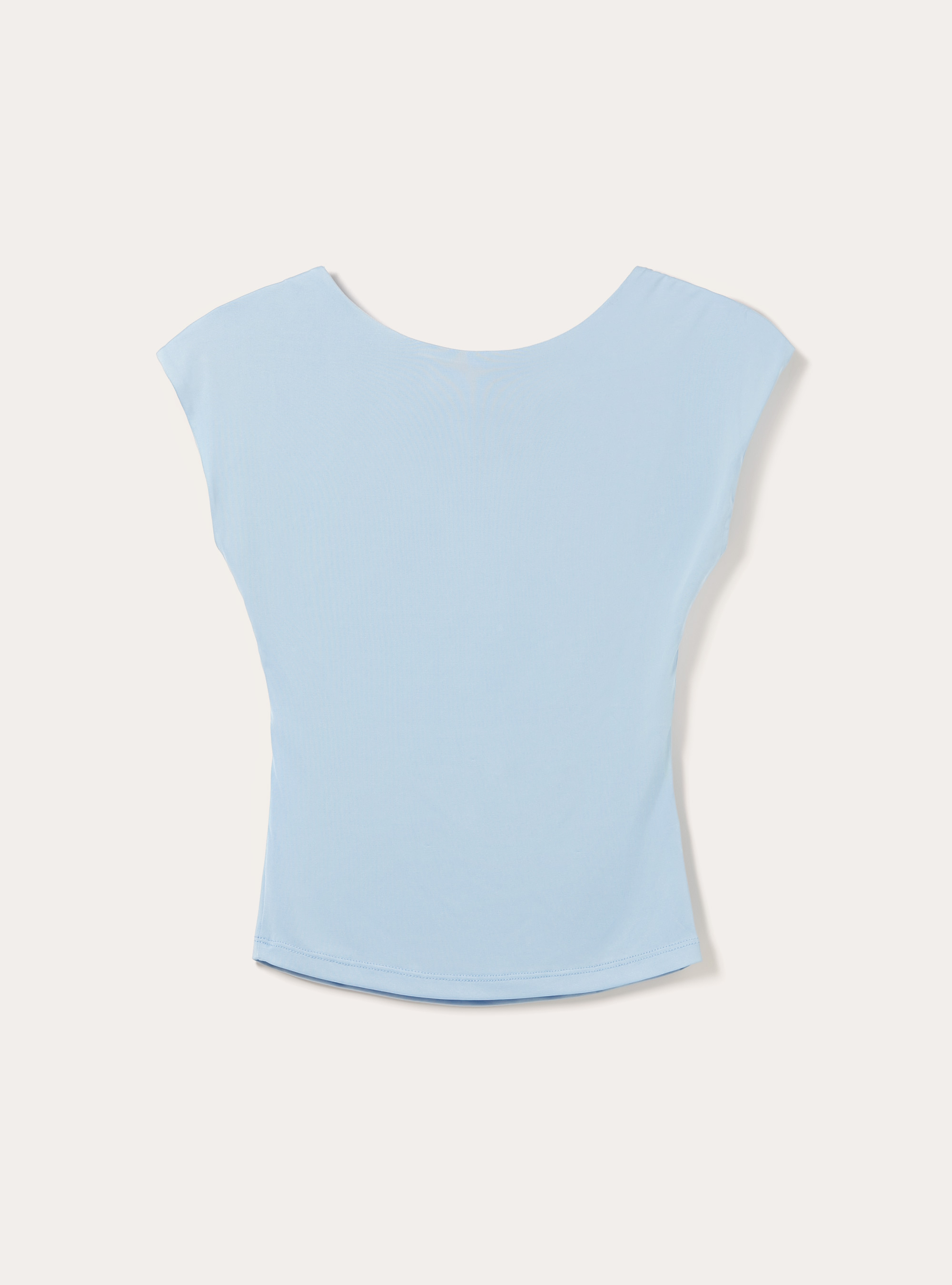 Maglietta con schiena scoperta, AZ3 AZURE LIGHT