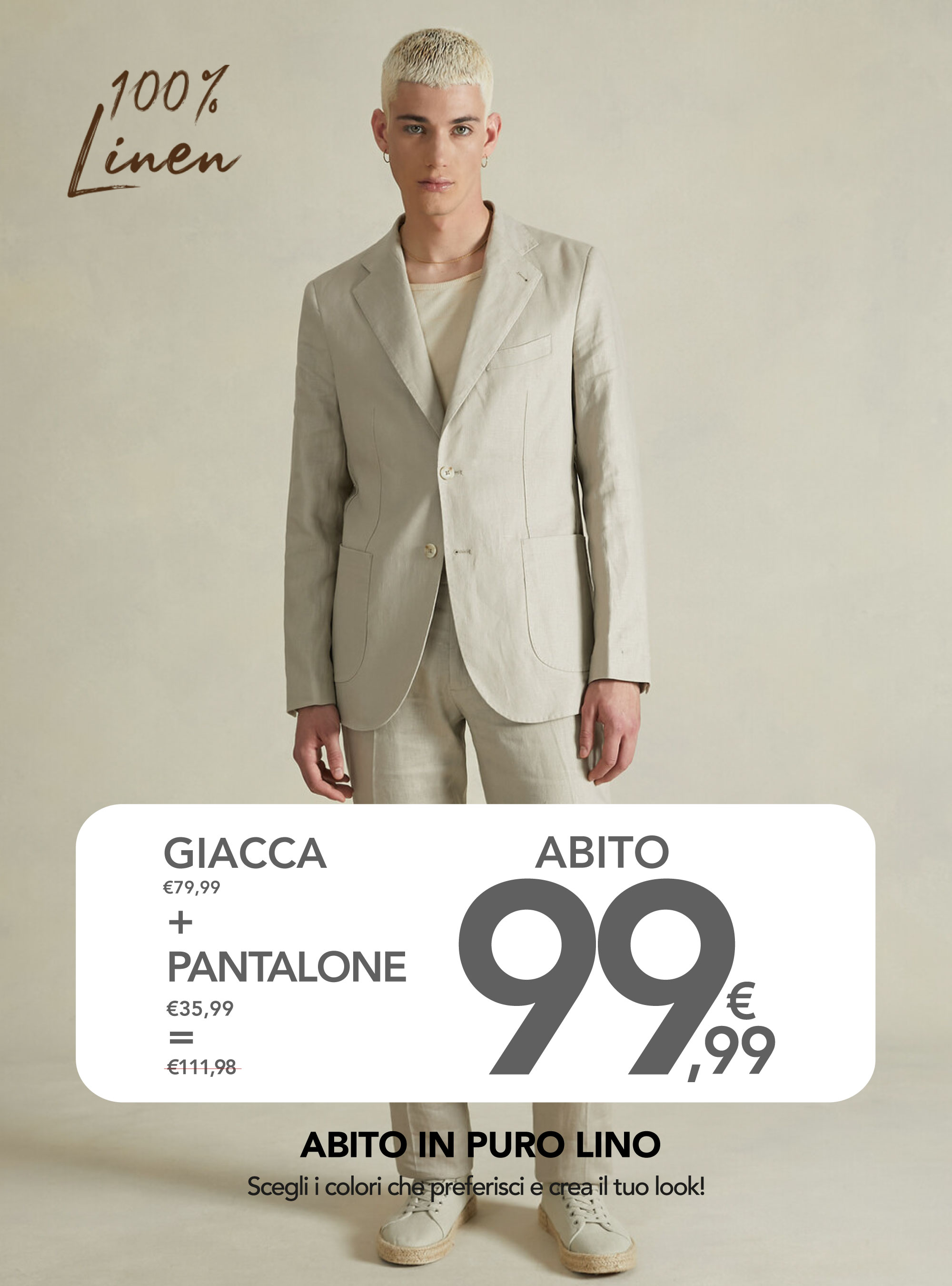 Linen suit, 