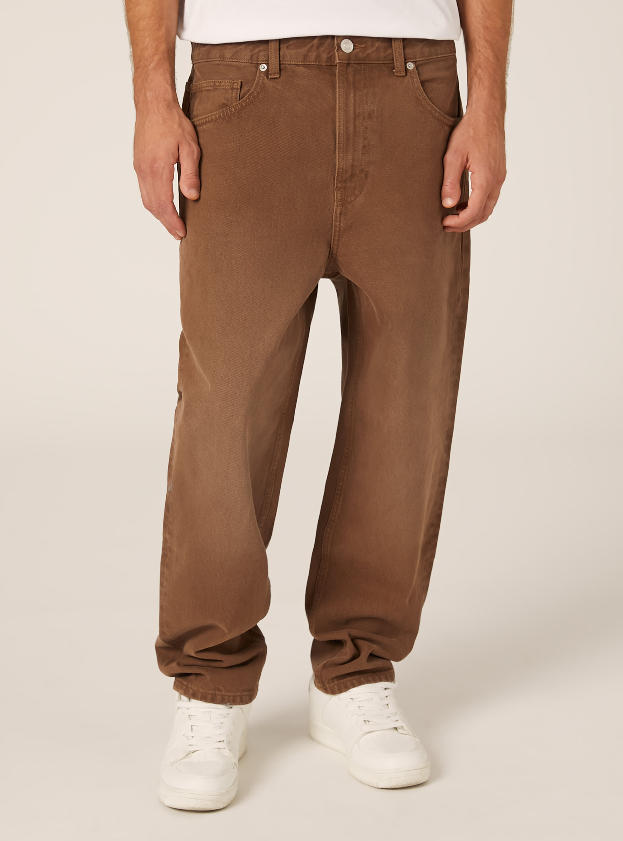 Loose fit jeans, BR2 BROWN MEDIUM
