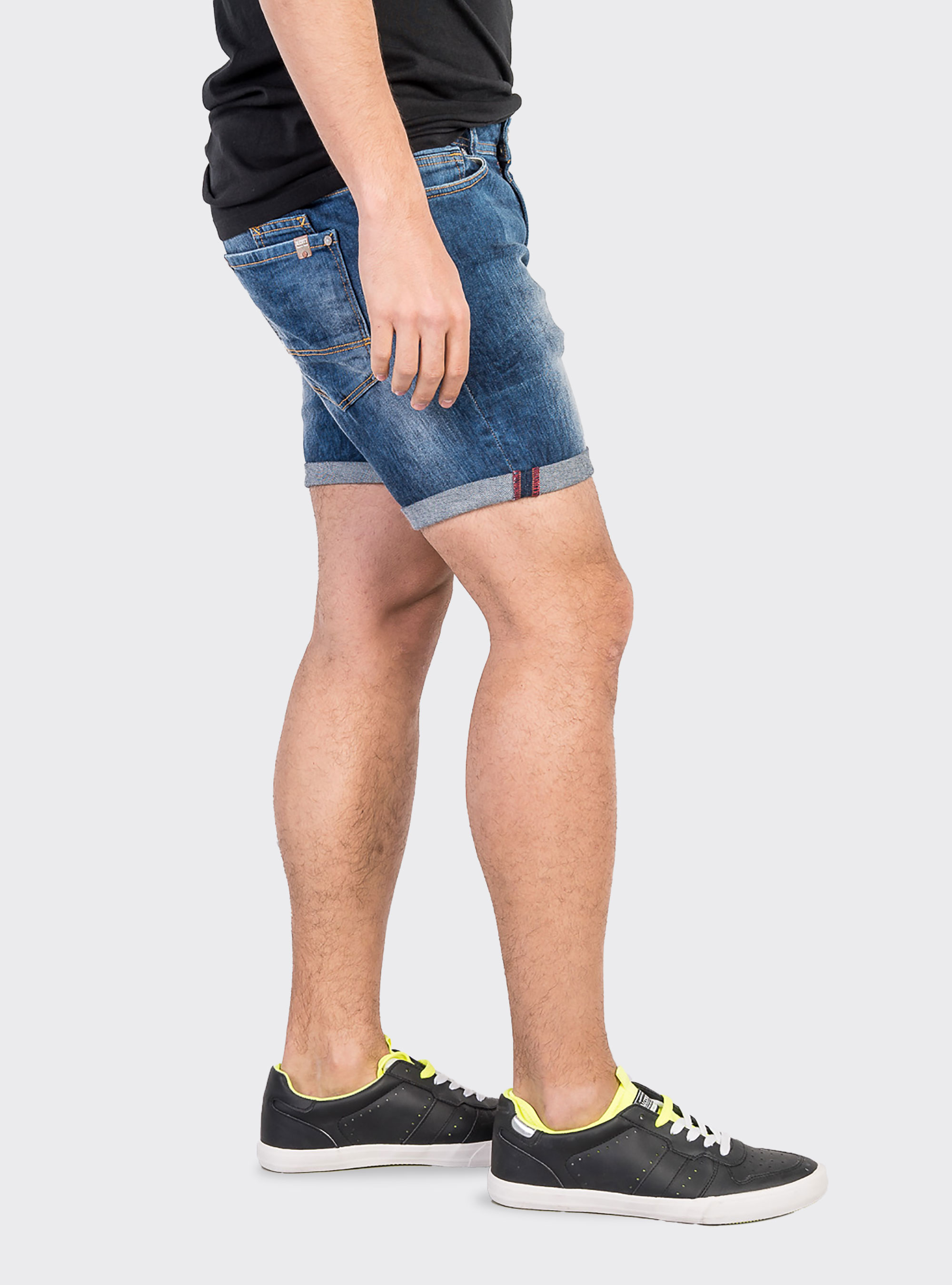 Bermuda skinny, BLUE NAVY