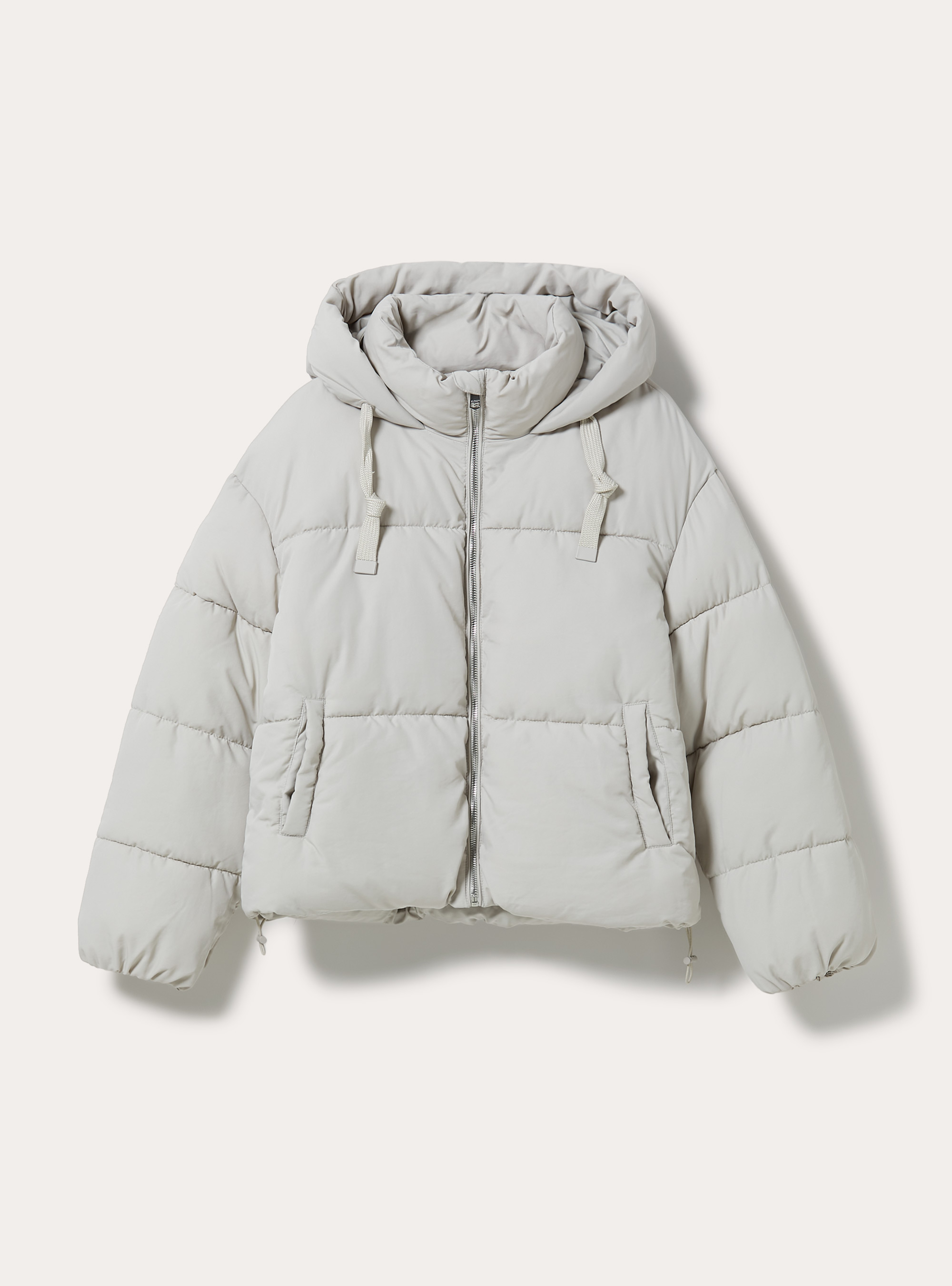 Wattierte Jacke mit Kapuze, BG2 BEIGE MEDIUM