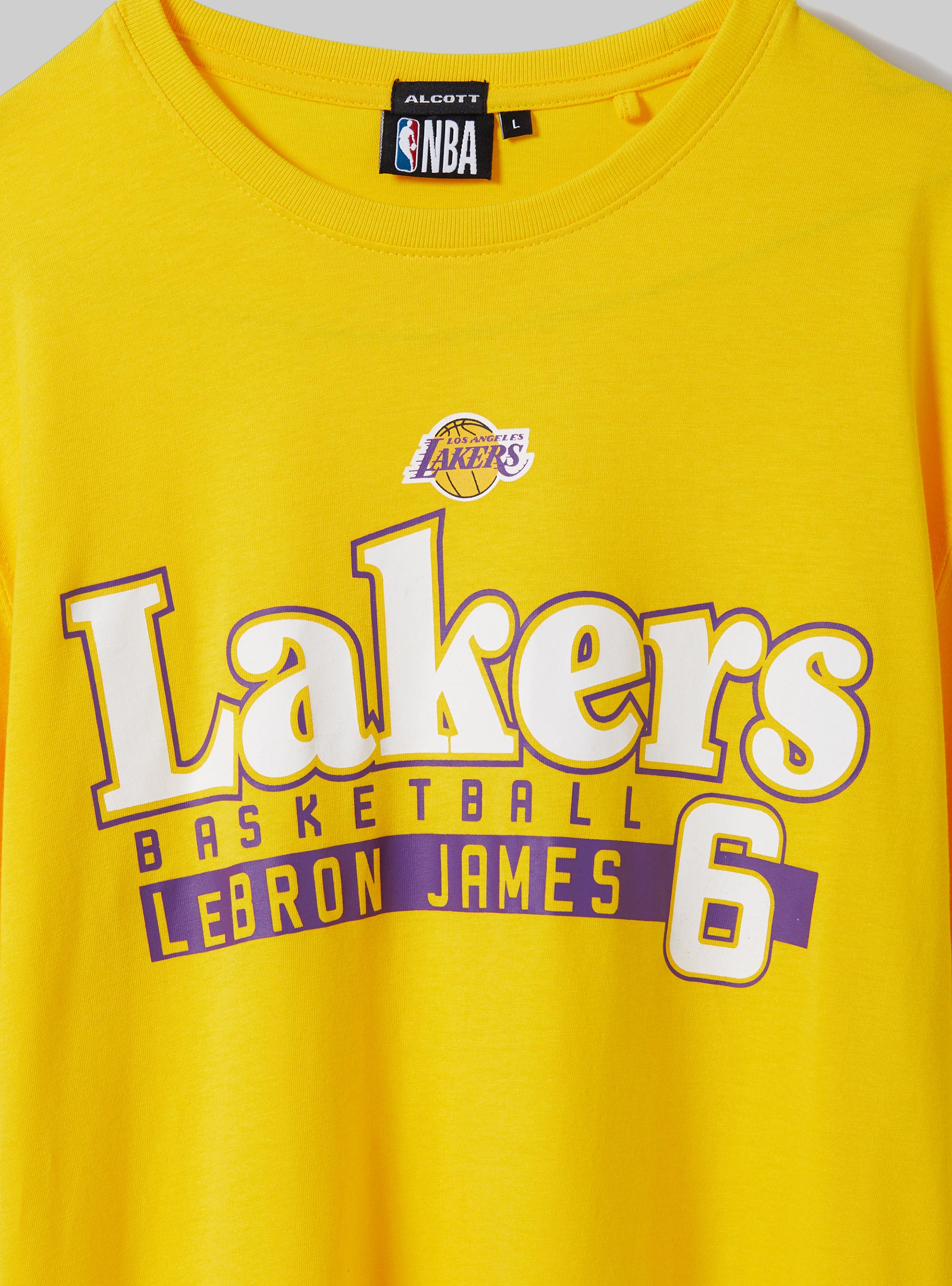 Maglietta NBA / Alcott, YE2 YELLOW MEDIUM