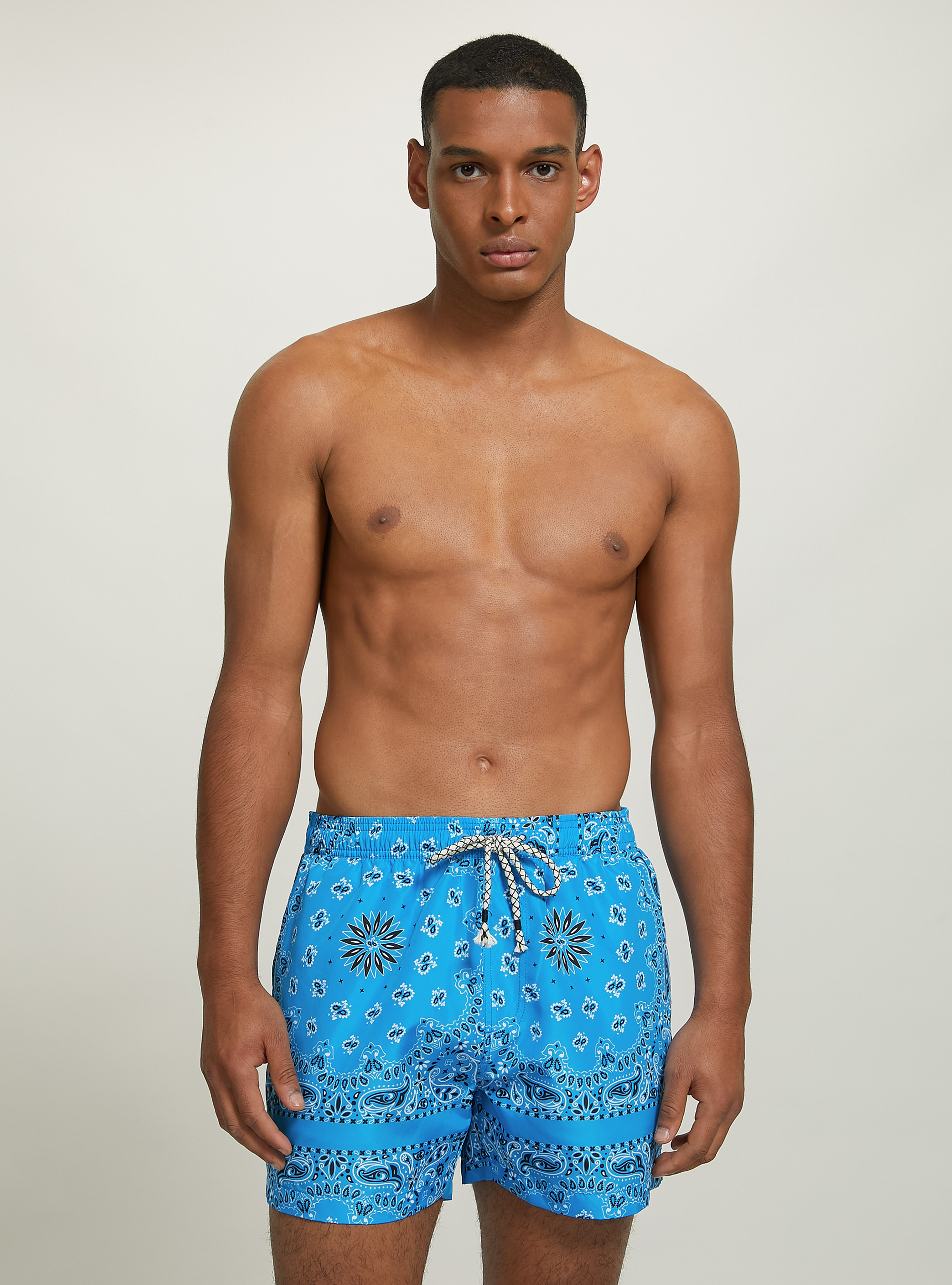 Costume con stampa Paisley, AZ2 AZURE MEDIUM