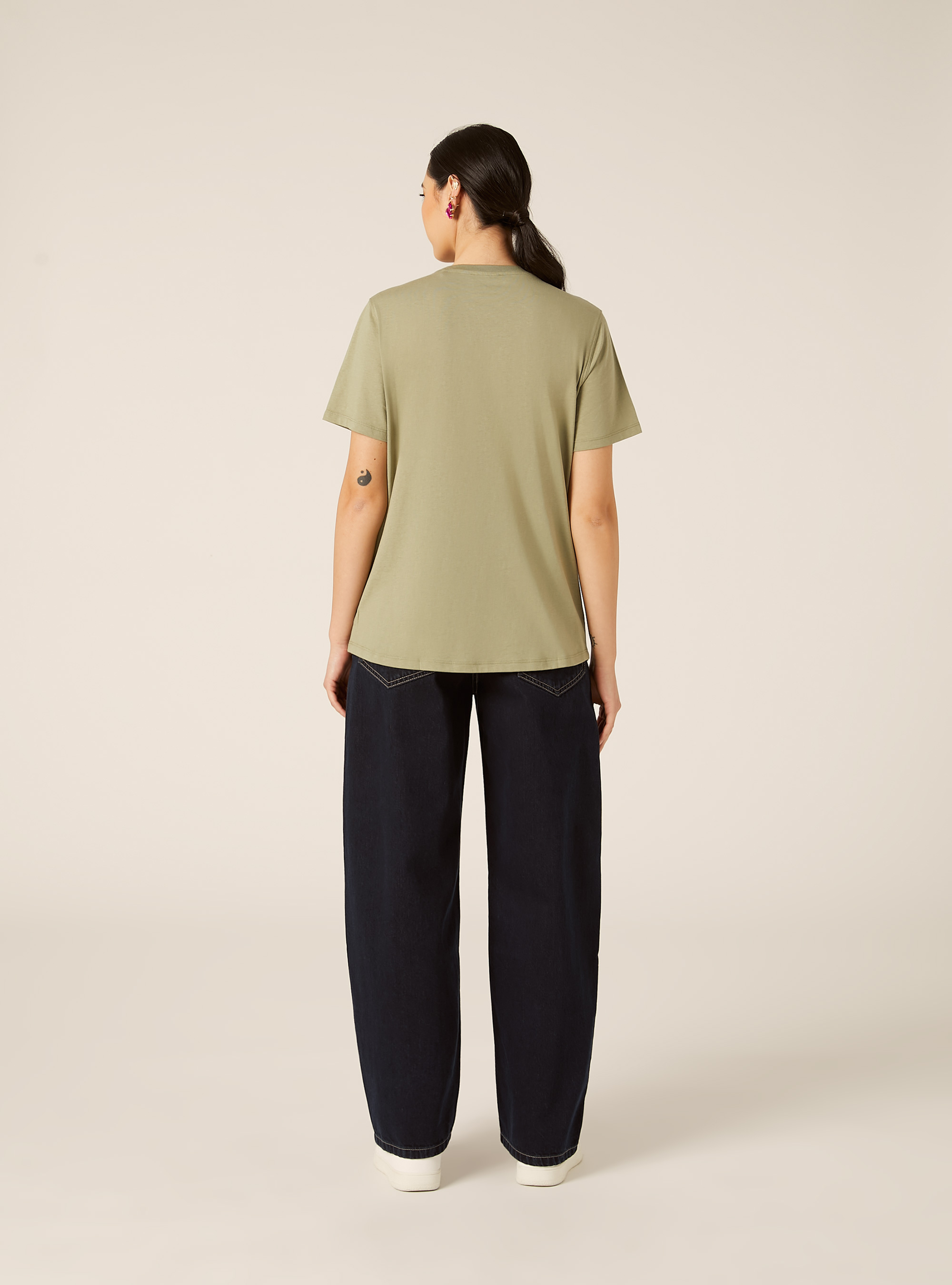 T-shirt avec imprim&eacute; m&eacute;tallis&eacute;, KY2 KAKY MEDIUM