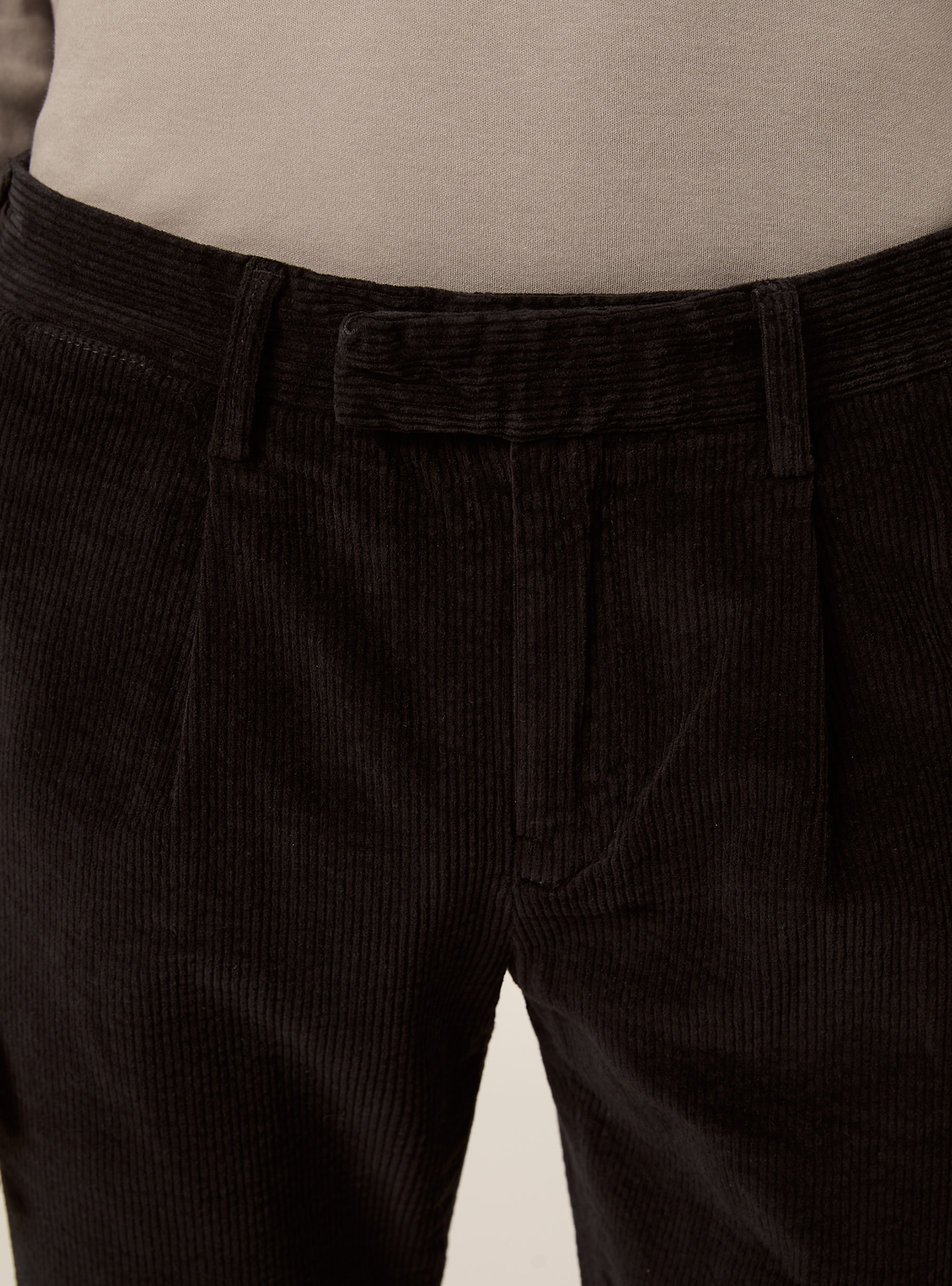 Chino-Hose aus Cord, GY1 GREY DARK