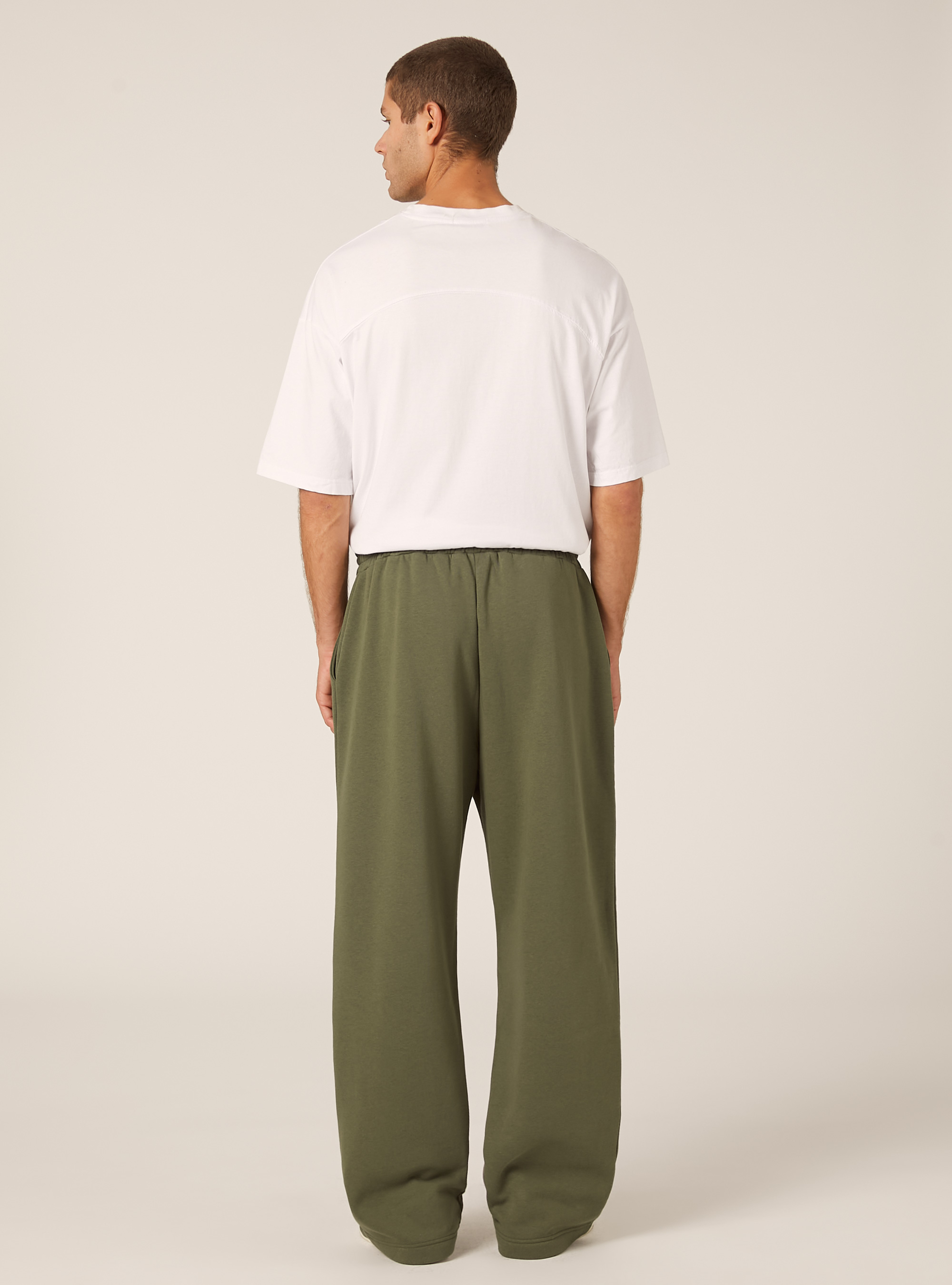 Loose-Fit-Hose aus Sweatshirtstoff, KY2 KAKY MEDIUM