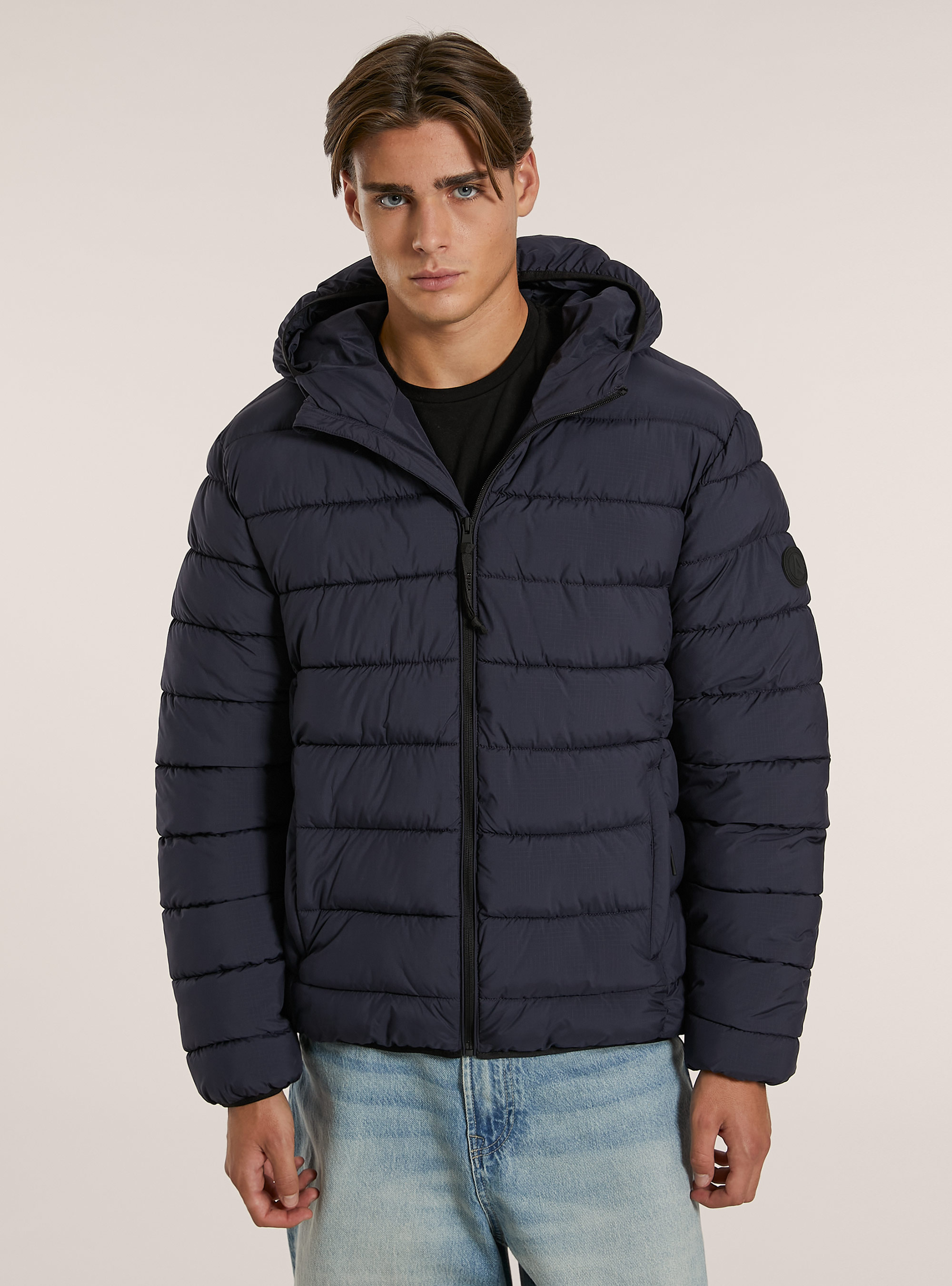 Jacket with recycled padding, NA1 NAVY DARK