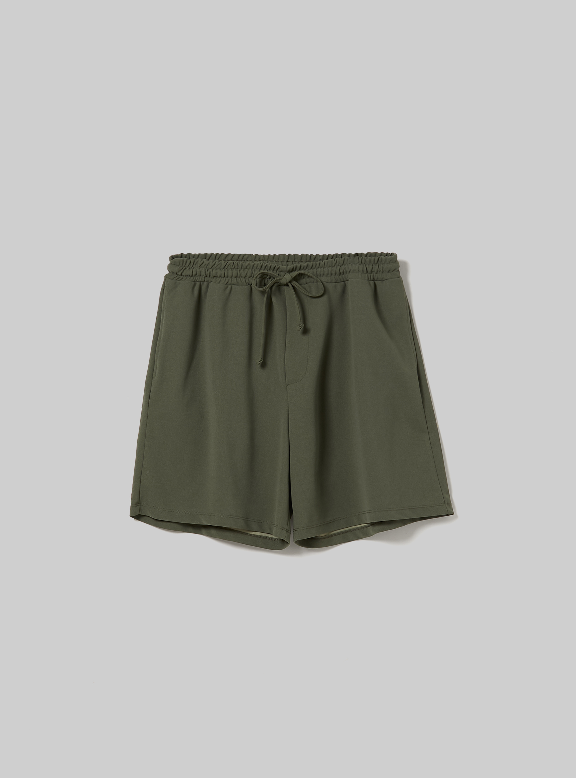 Oversize Bermuda Shorts with short sleeves, KY1 KAKY DARK