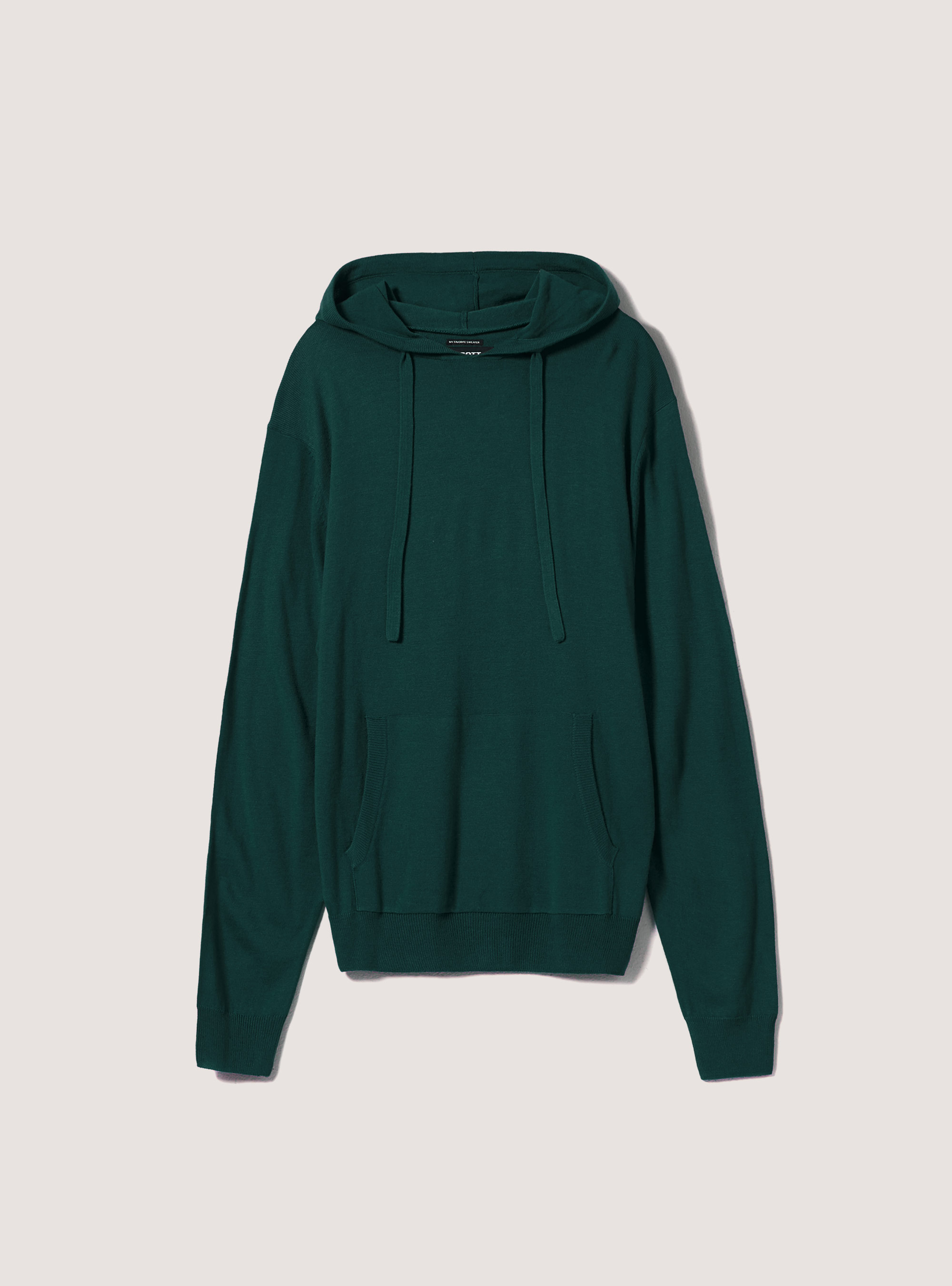Hooded pullover, GN1 GREEN DARK