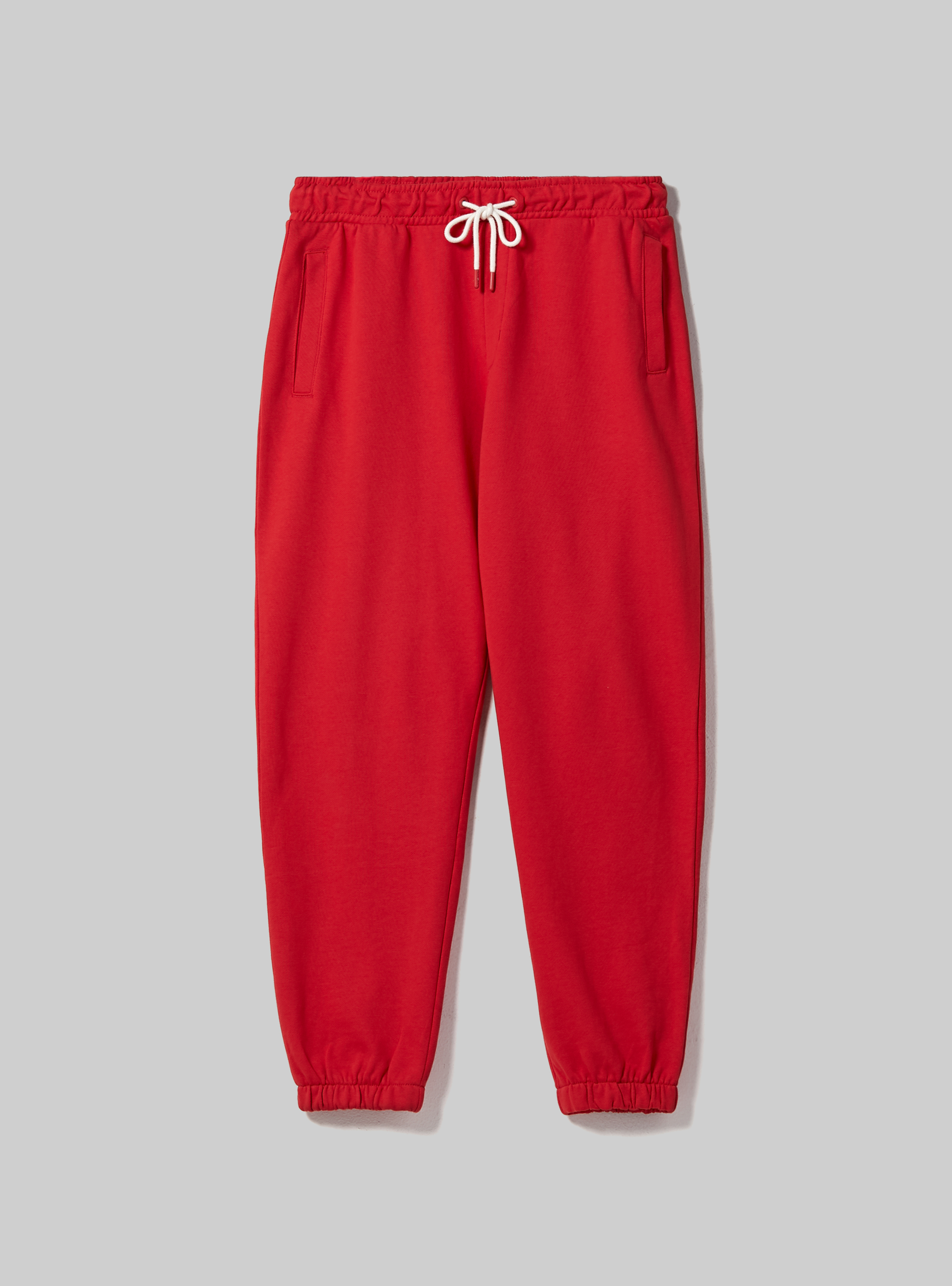 Plush jogger trousers, RD2 RED MEDIUM