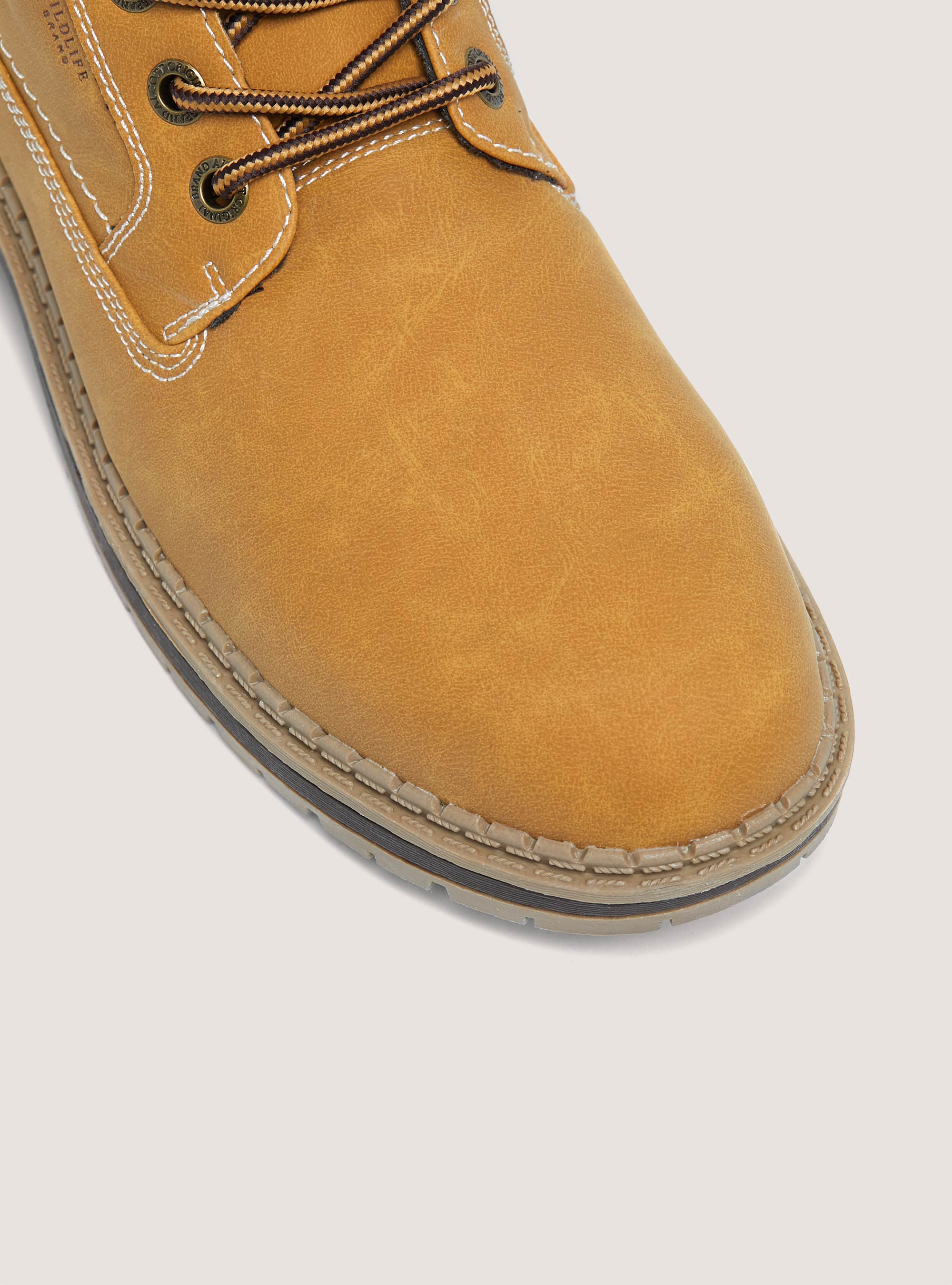 Scarpe mountains con stringhe, CAMEL