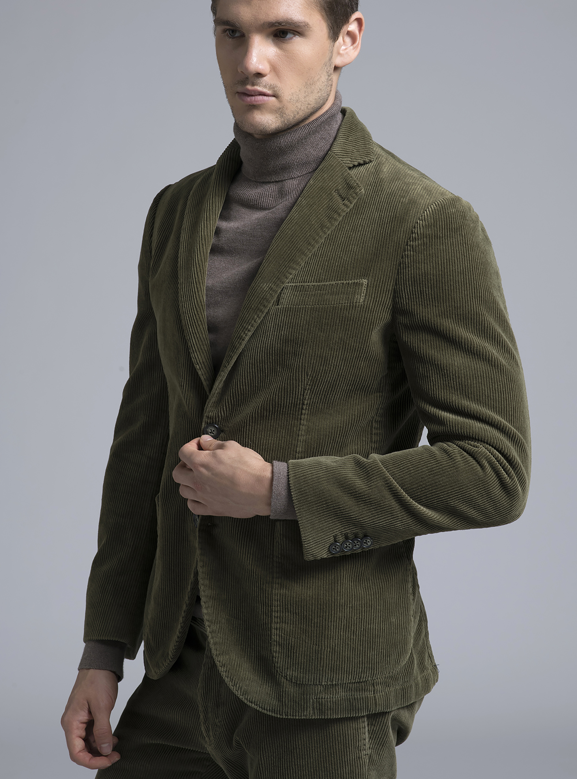 Giacca in velluto, C0617 KAKY