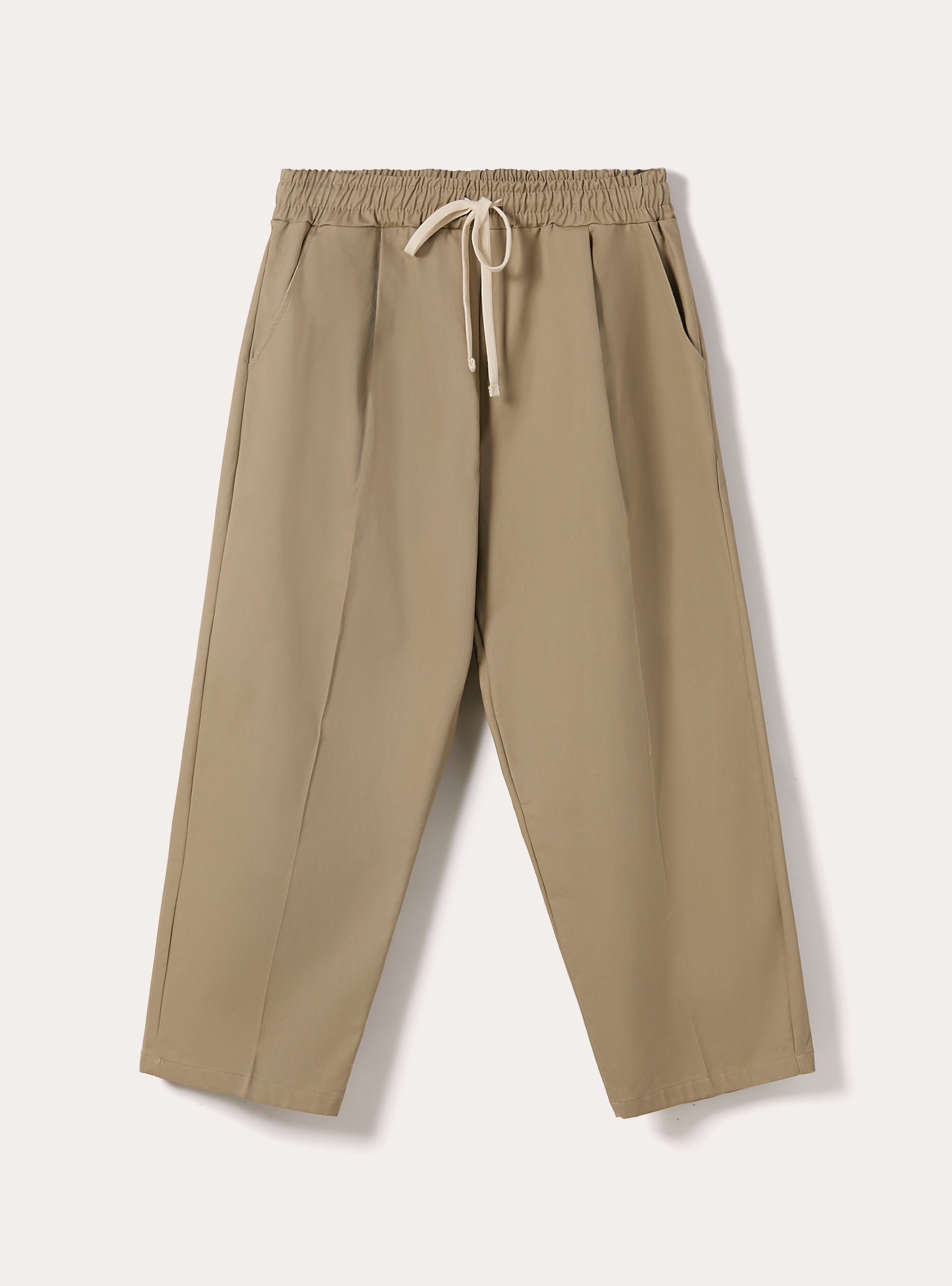 Pantaloni balloon fit, BG2 BEIGE MEDIUM