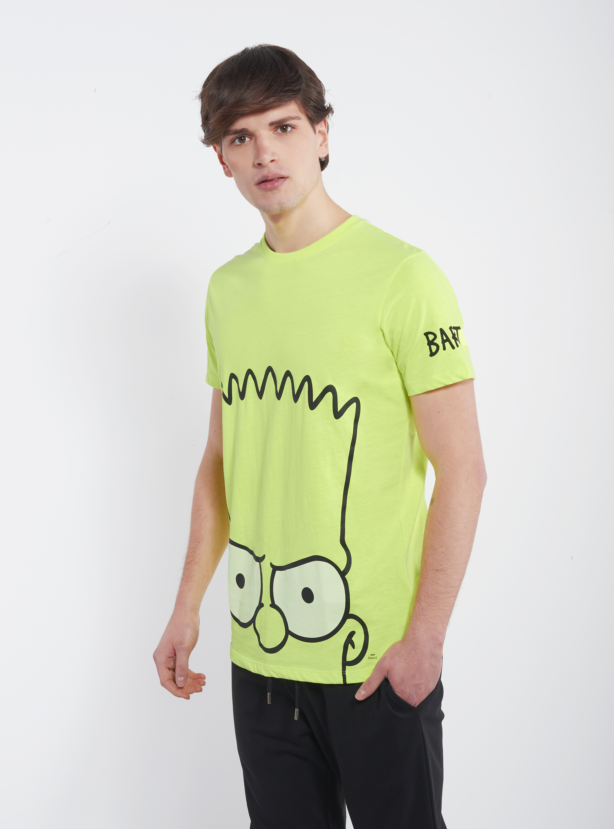 T-shirt Bart Simpson, YELLOW