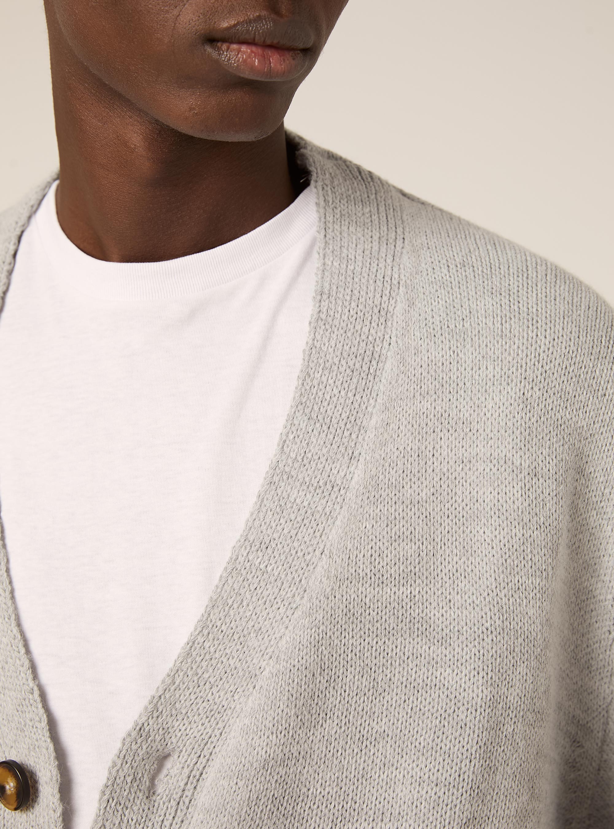 Cárdigan de punto, GY2 GREY MEDIUM