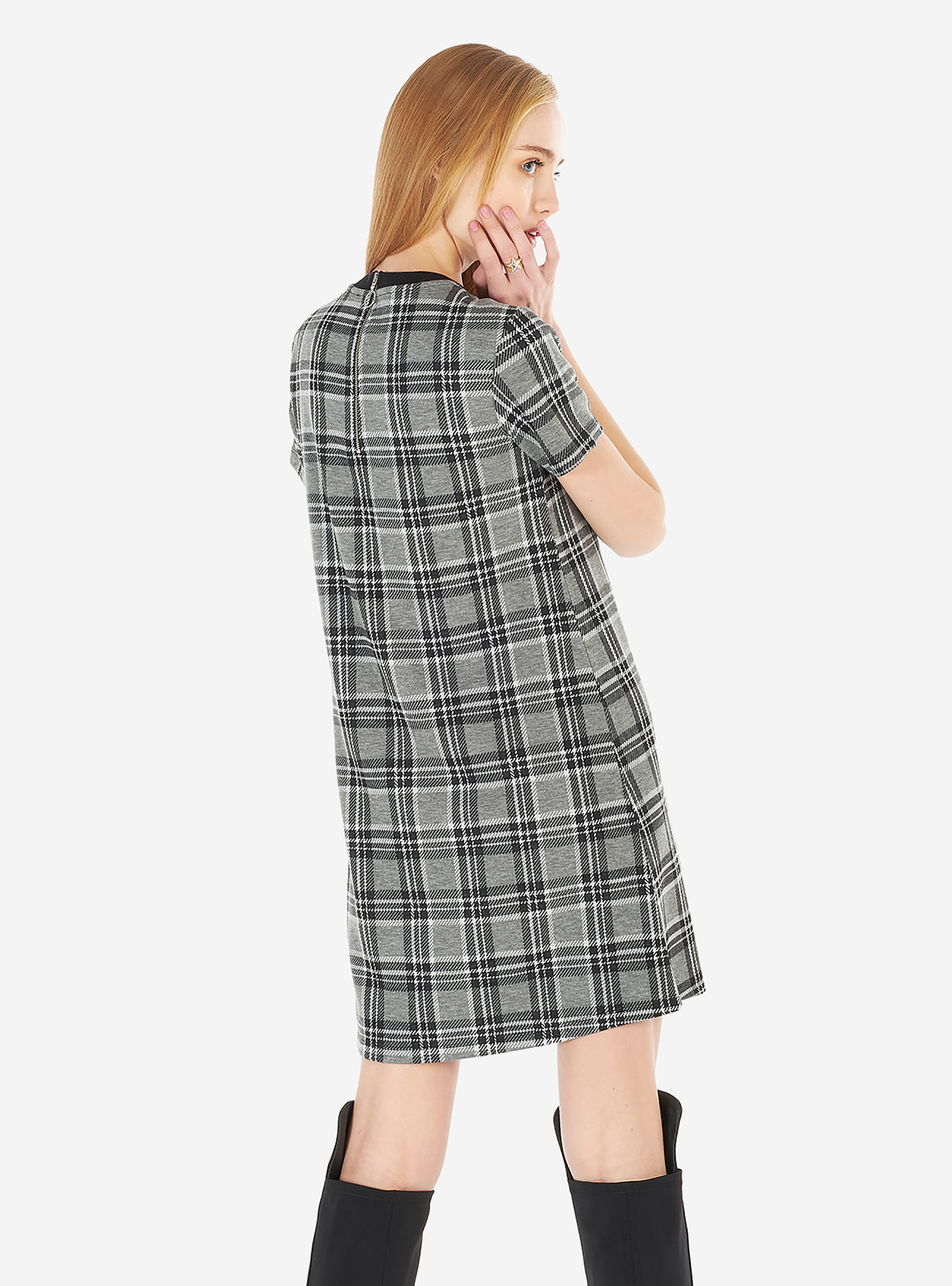 Vestito fantasia, CHECKS BLACK