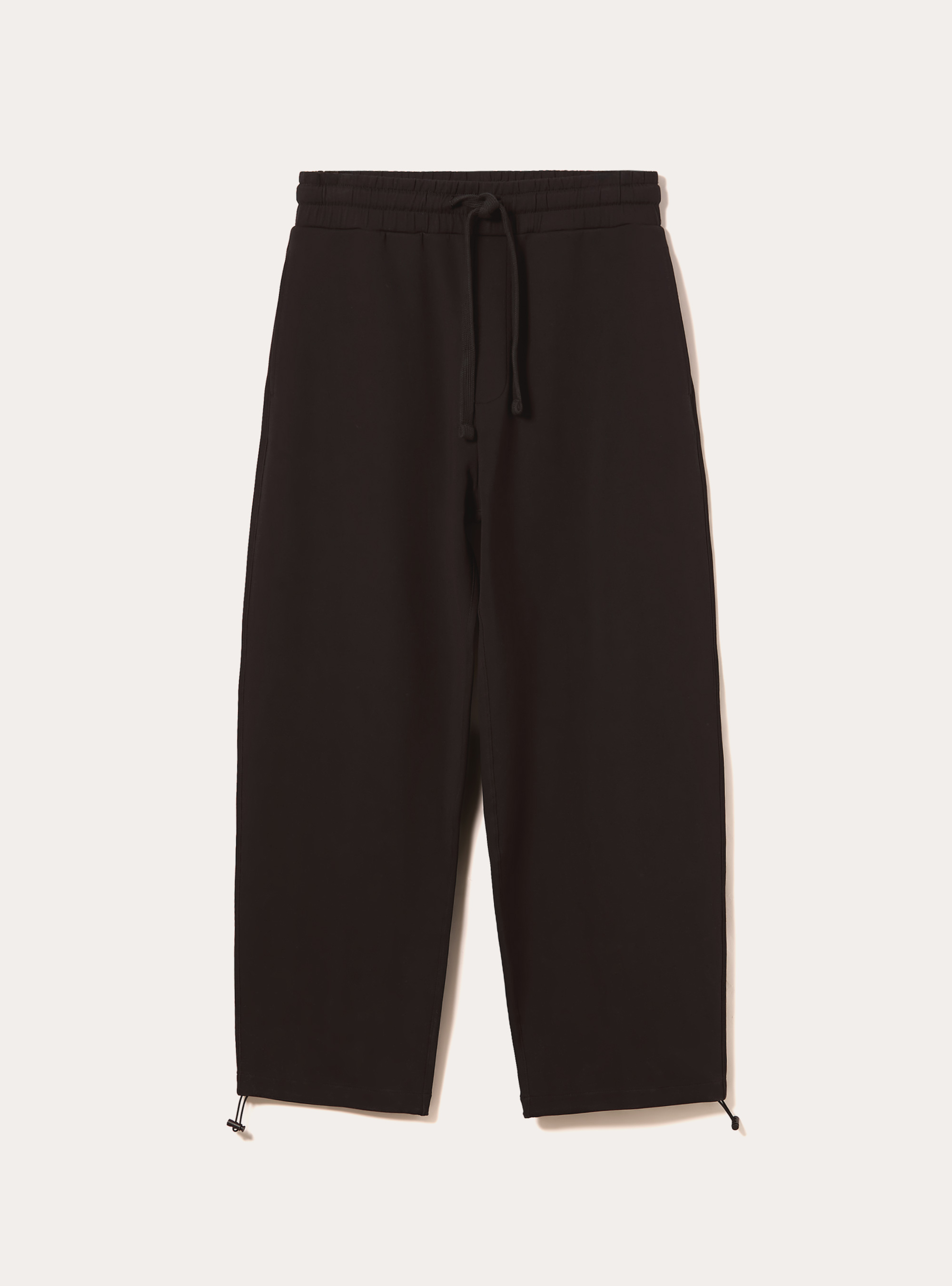Pantalon jogger barrel soft touch, BK1 BLACK
