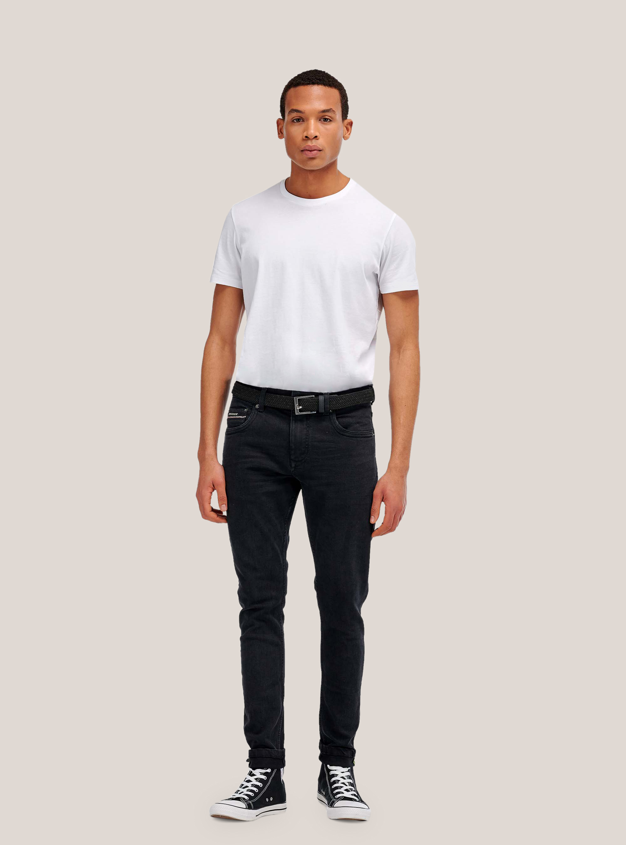 Jeans super skinny fit, NERO