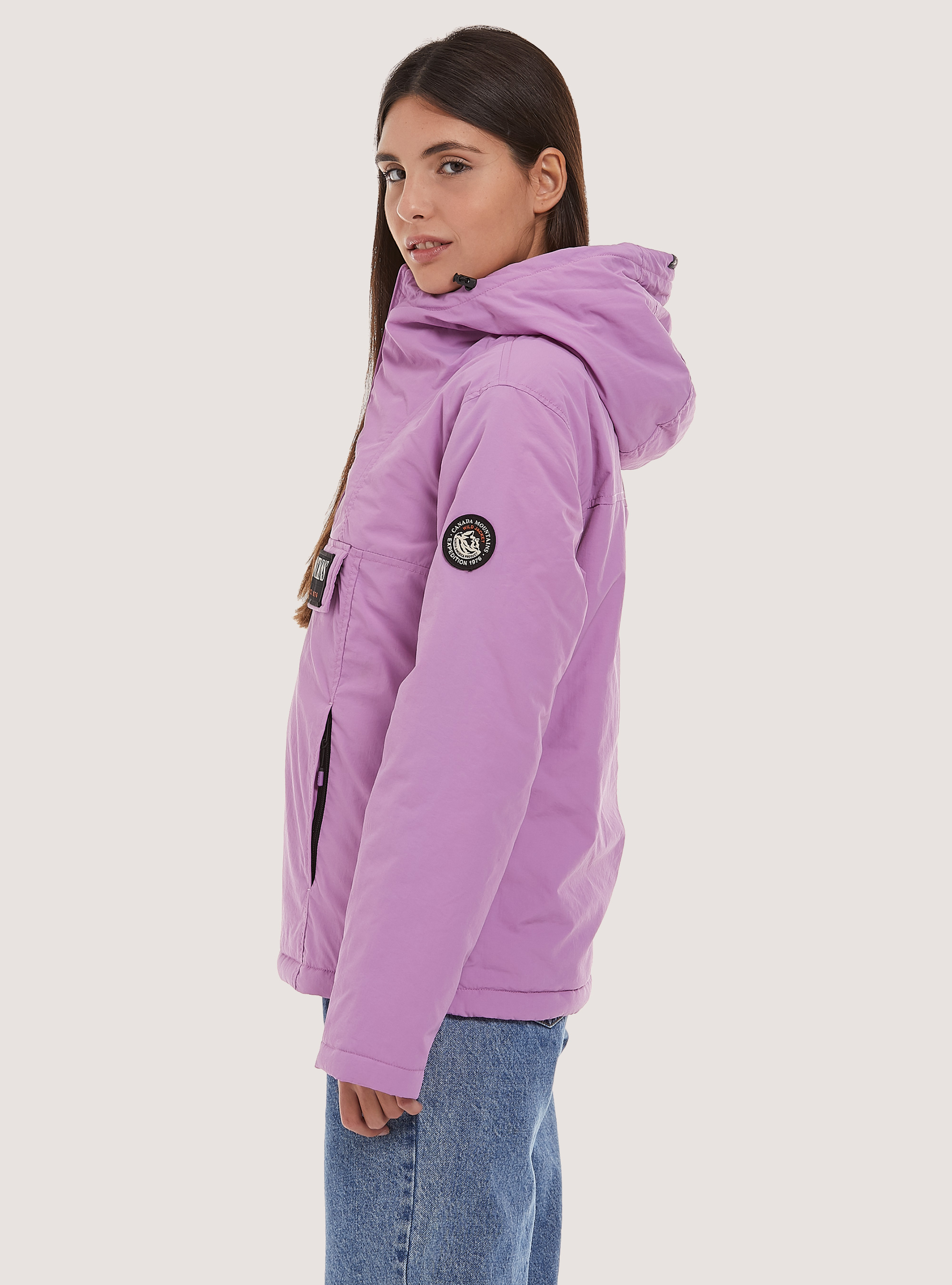 Anorak jacket with recycled padding, LC2 LILLAC MEDIUM