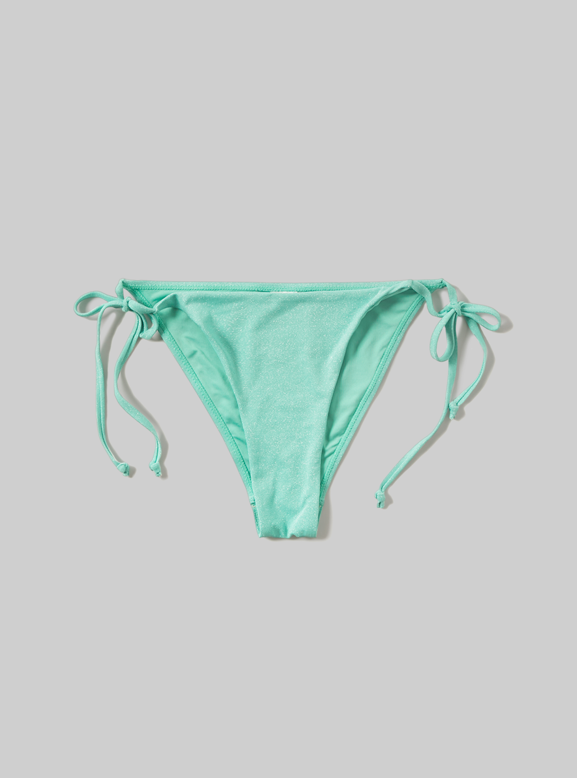 Bikini briefs in recycled fabric, C704 GREEN