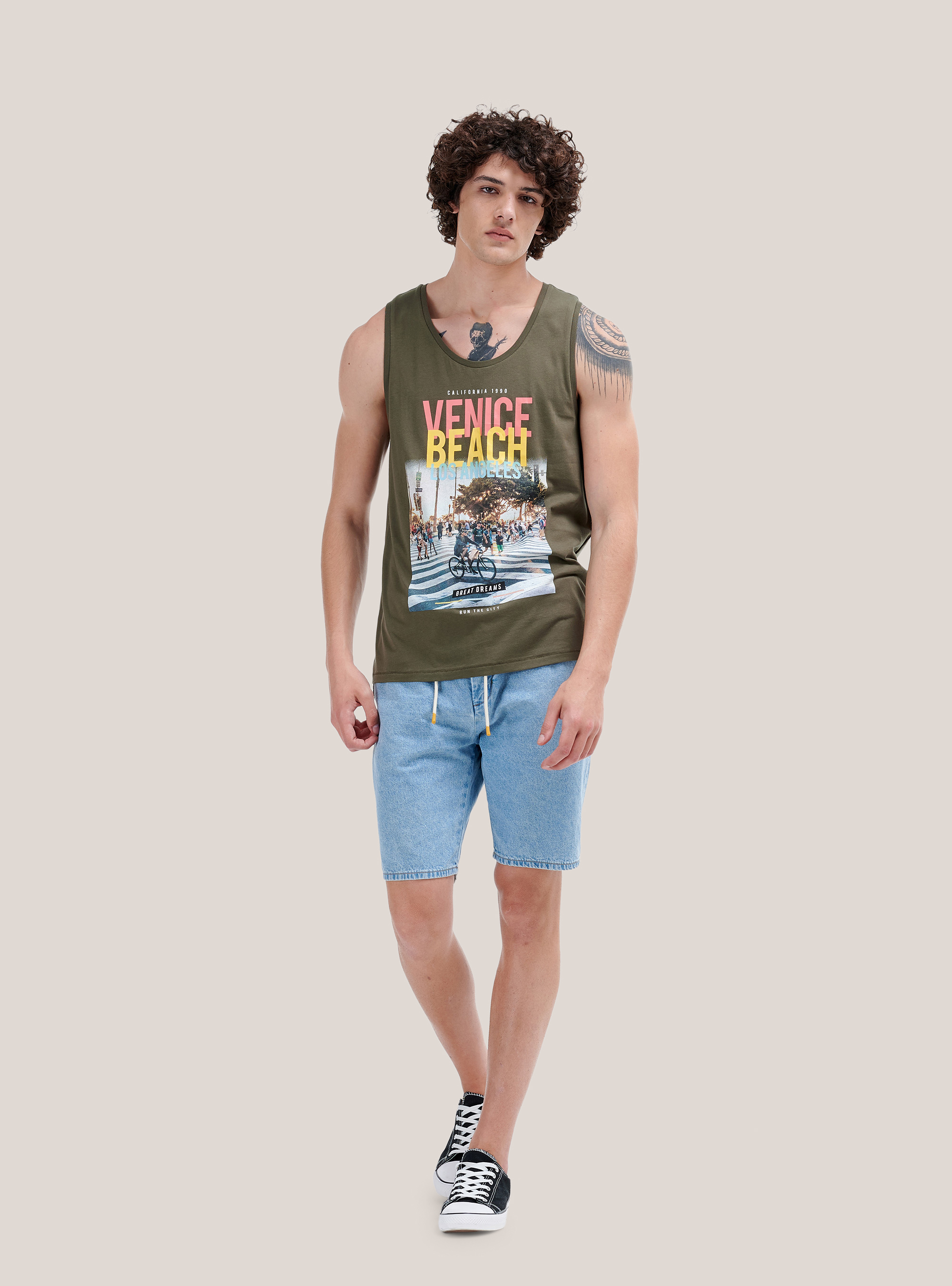 Tanktop mit Sommermotiven, C622 KAKY