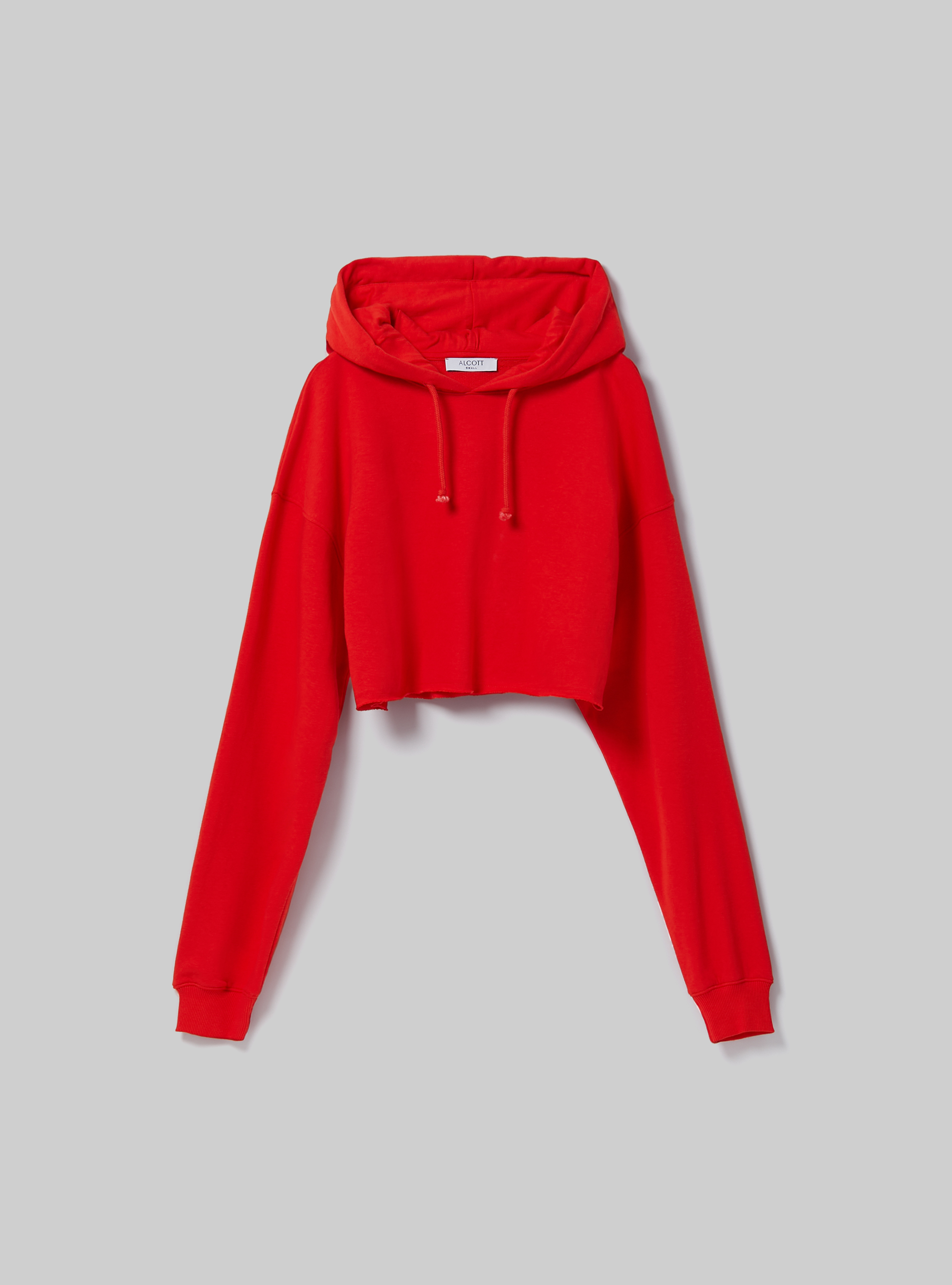 Sweat à capuche court, RD2 RED MEDIUM