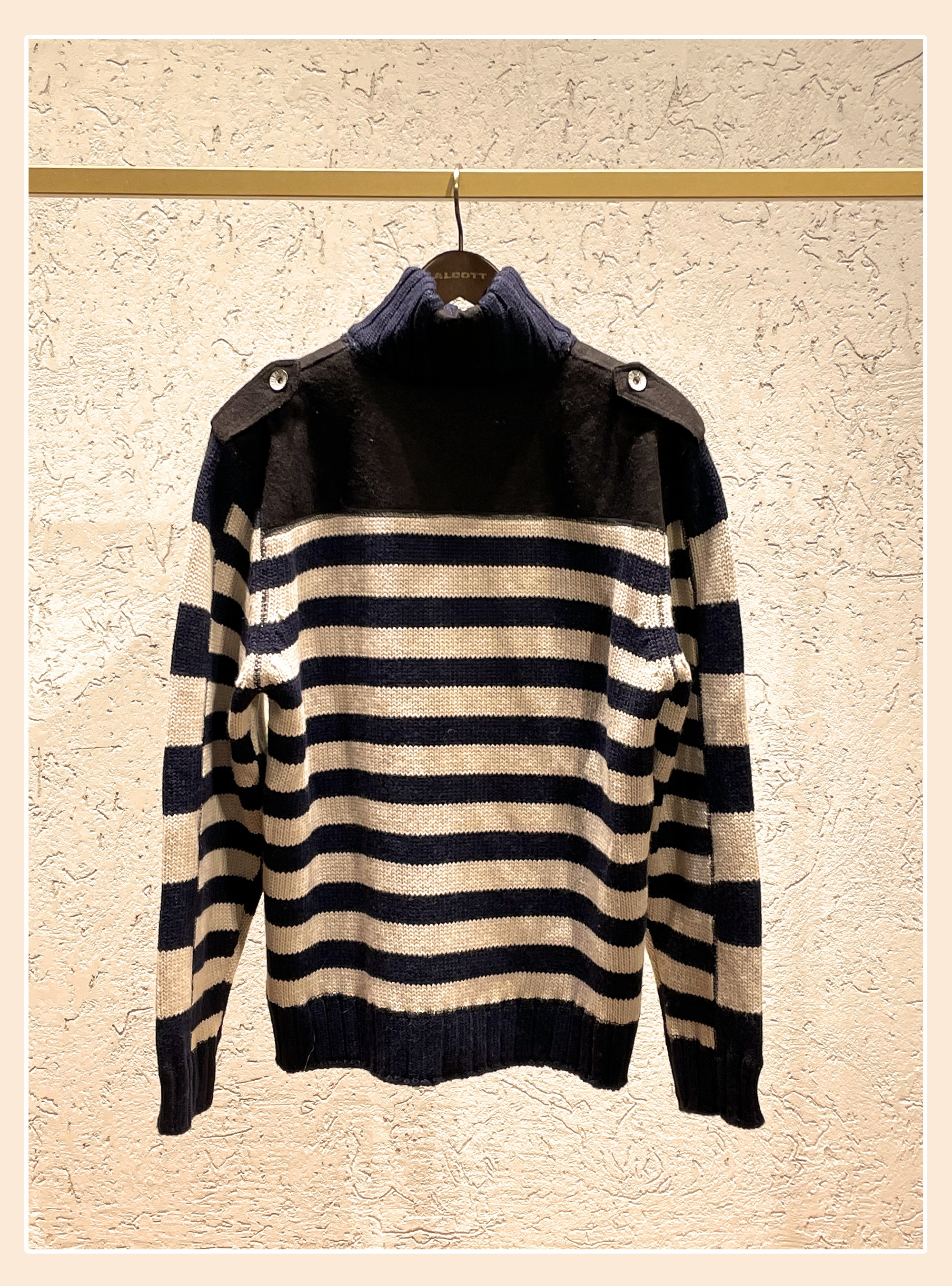 Striped cardigan with zip, STRIPES