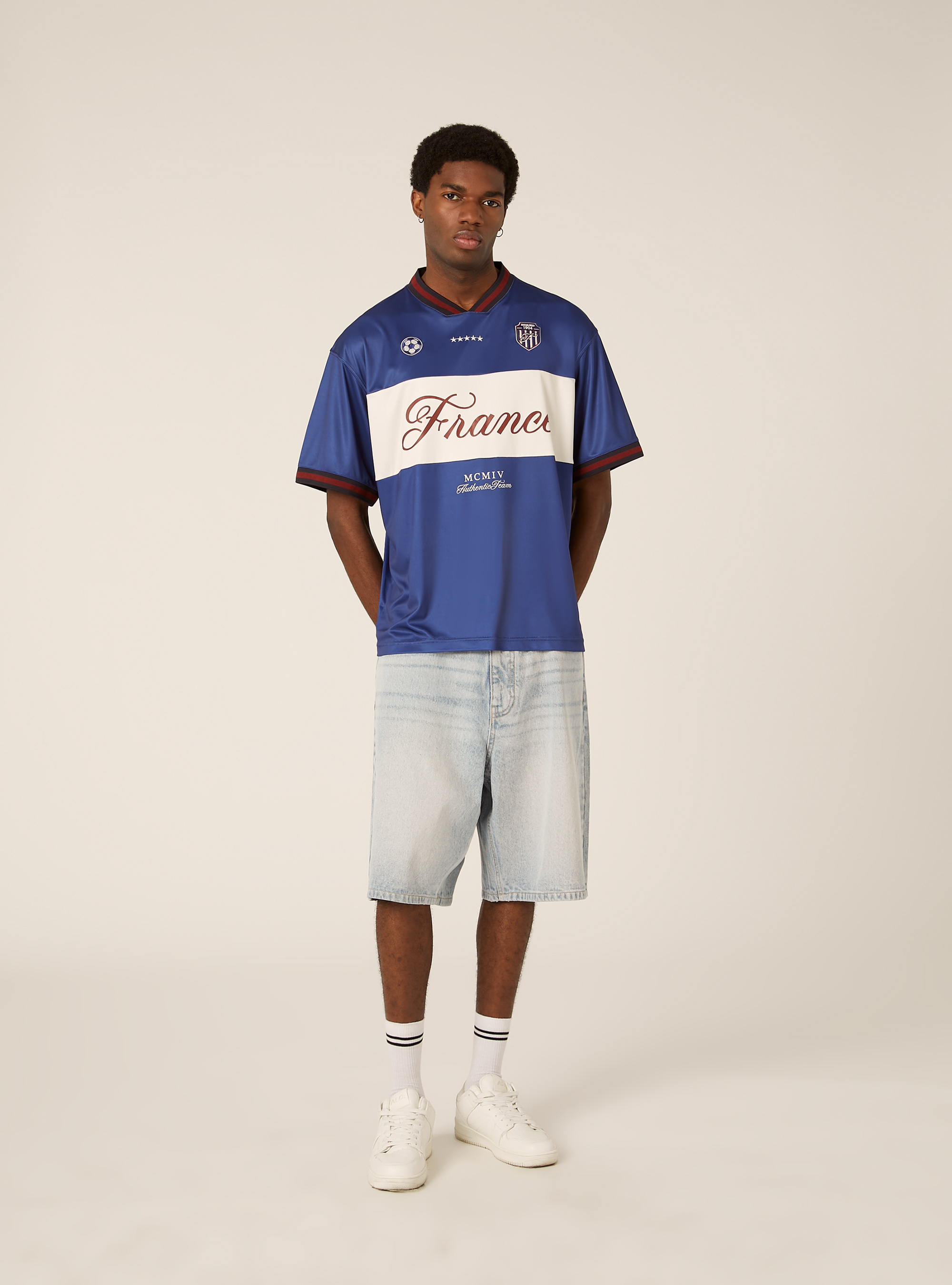 Maillot de Foot Blokecore en Tissu Technique L&eacute;ger, RY2 ROYALE MEDIUM