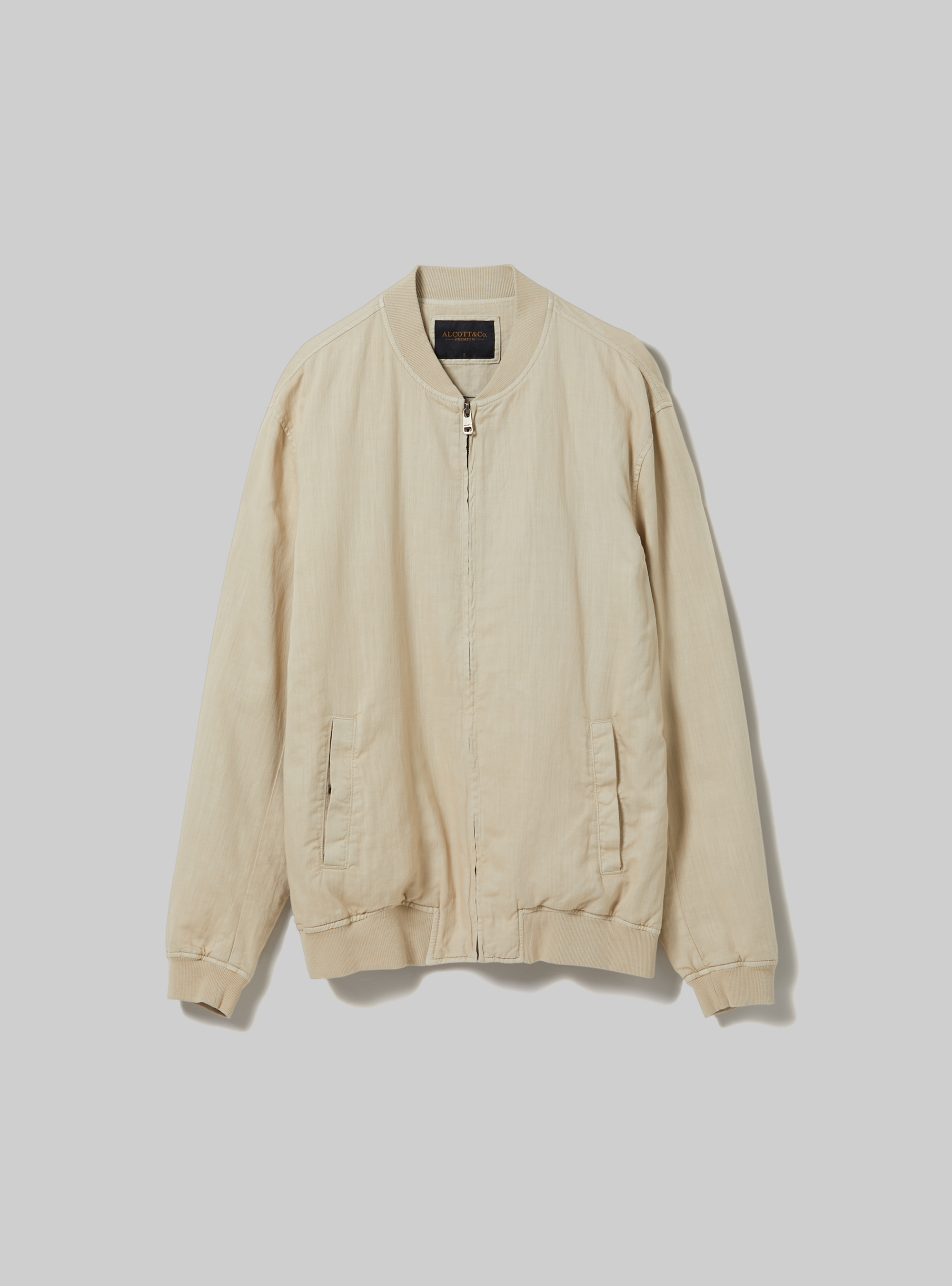 Linen bomber jacket, BEIS