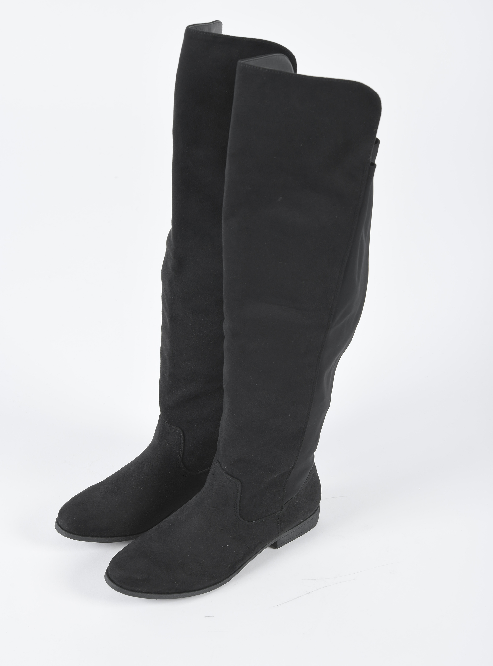 Stivale scamosciato, C101 BLACK