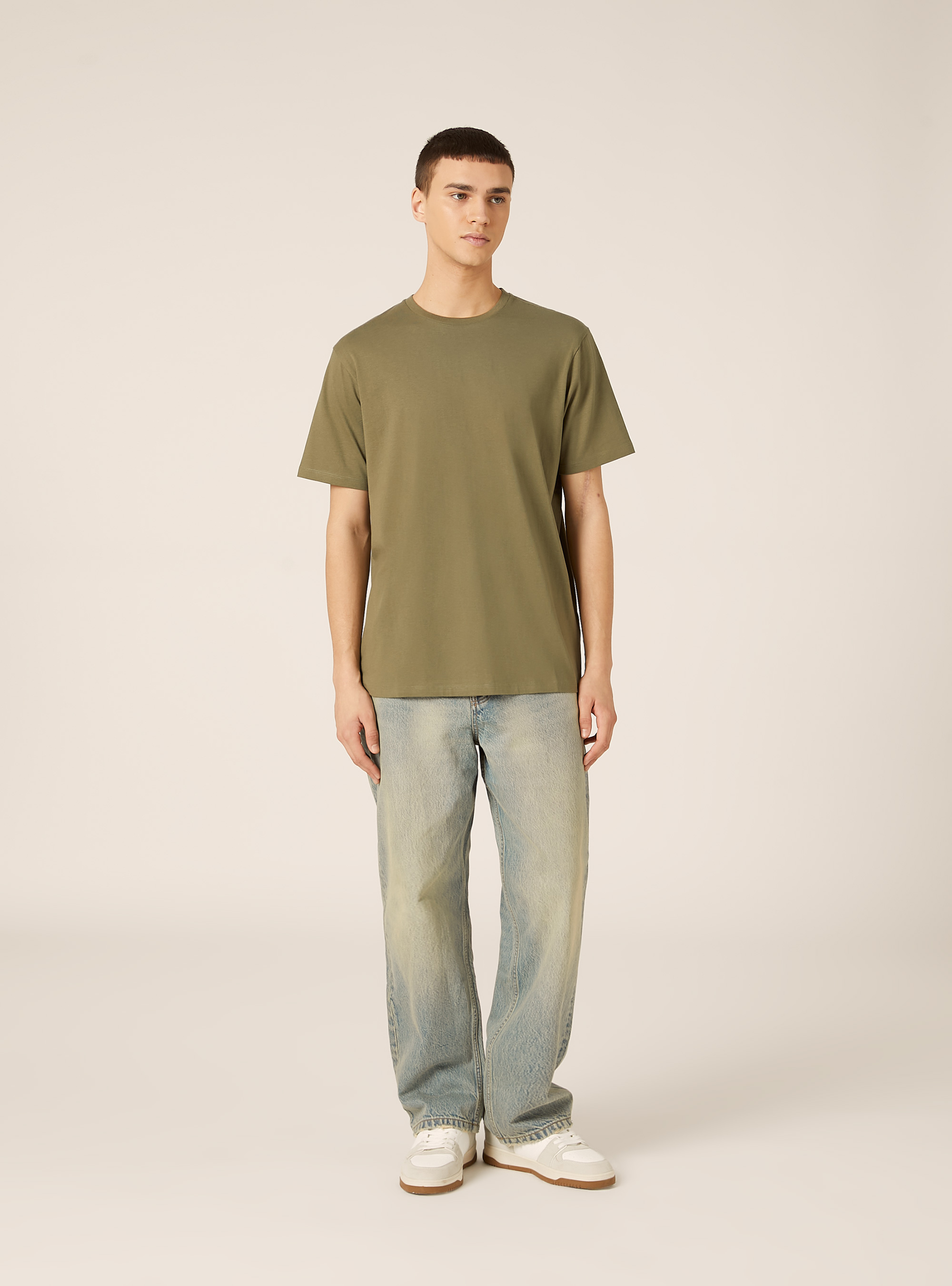 Maglietta girocollo basica, KY2 KAKY MEDIUM