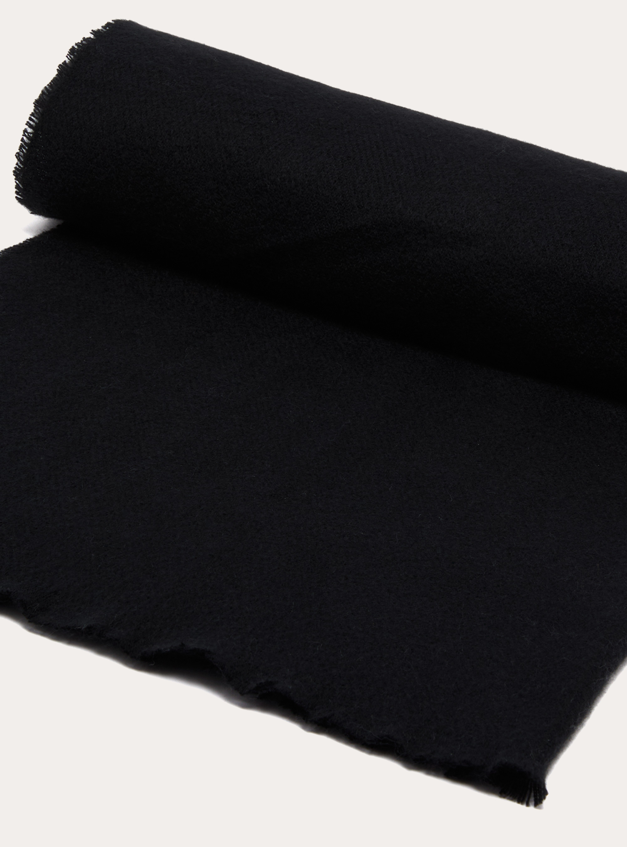 Sciarpa tinta unita, BK1 BLACK