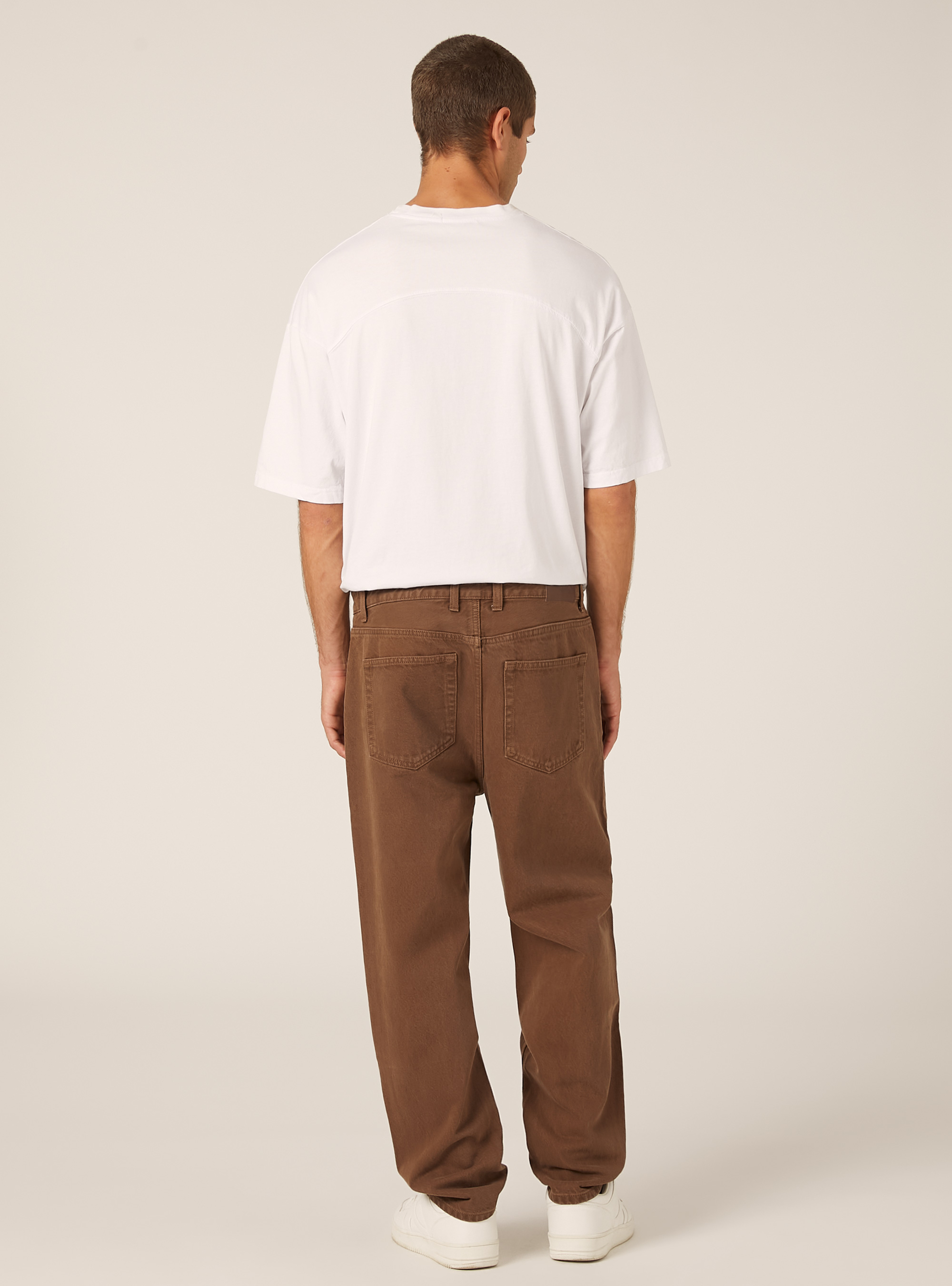 Loose fit jeans, BR2 BROWN MEDIUM