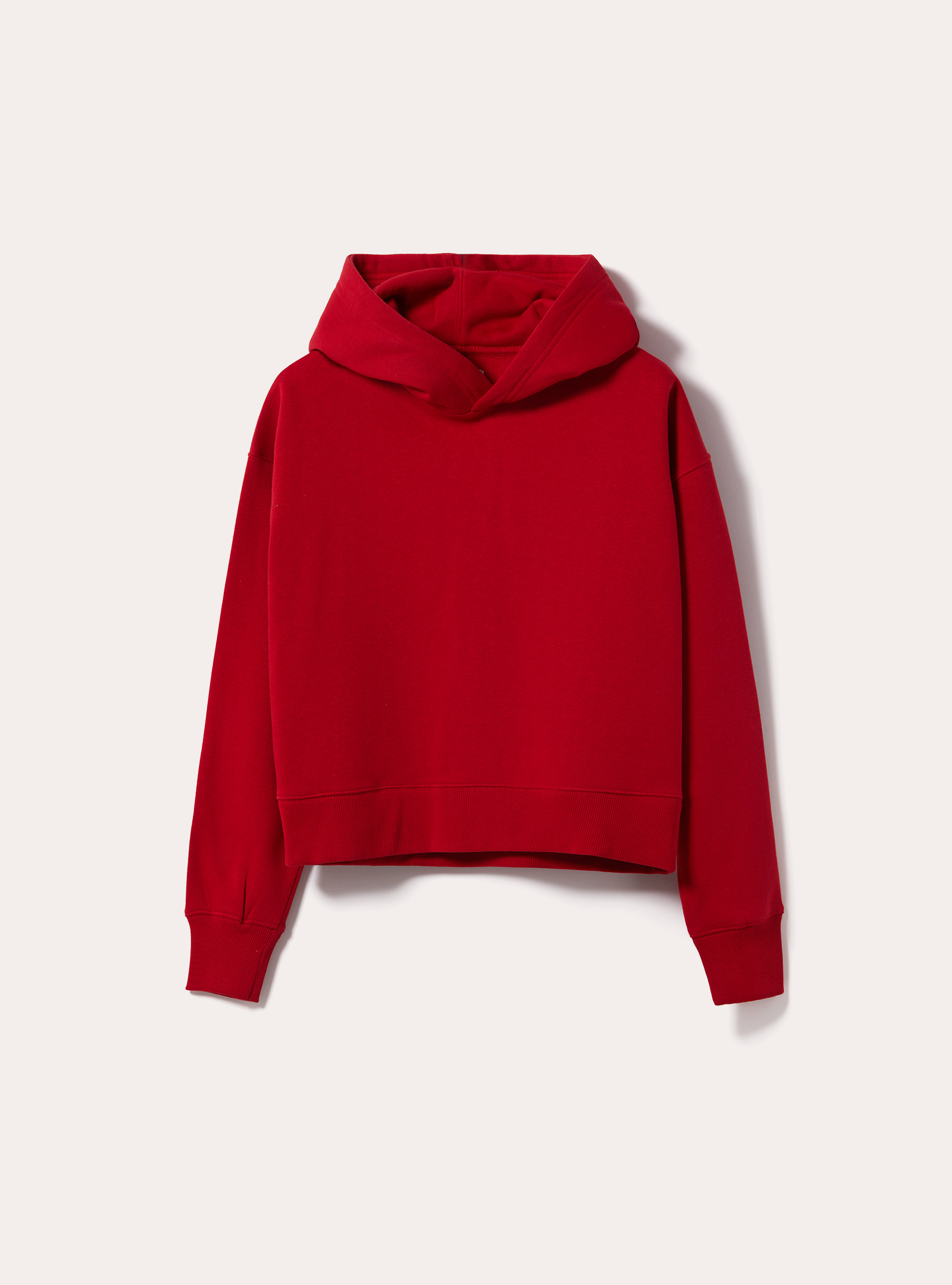 Sudadera con capucha y corte cuadrado, RD2 RED MEDIUM