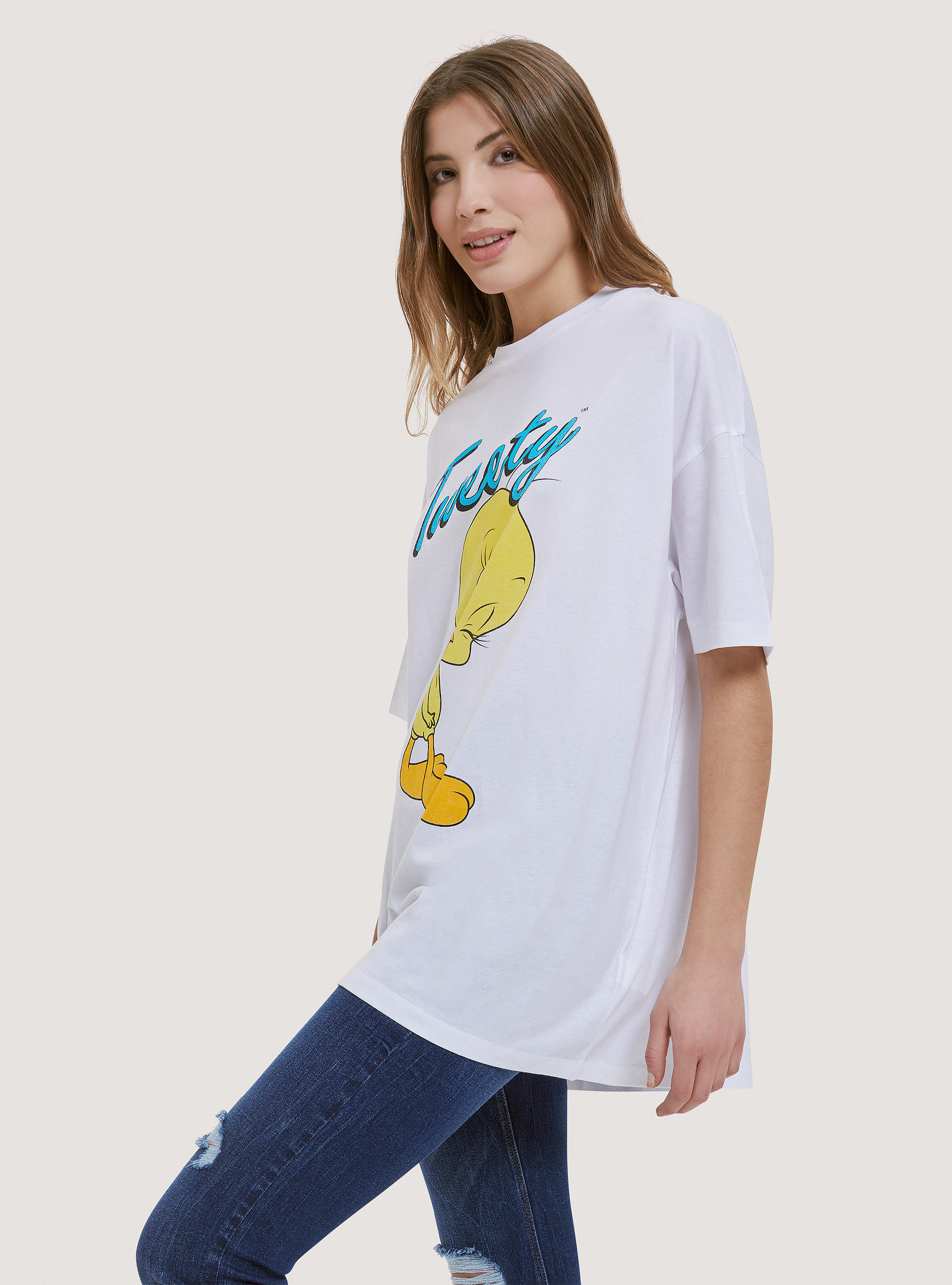 Looney Tunes x Alcott T-shirt, WHITE