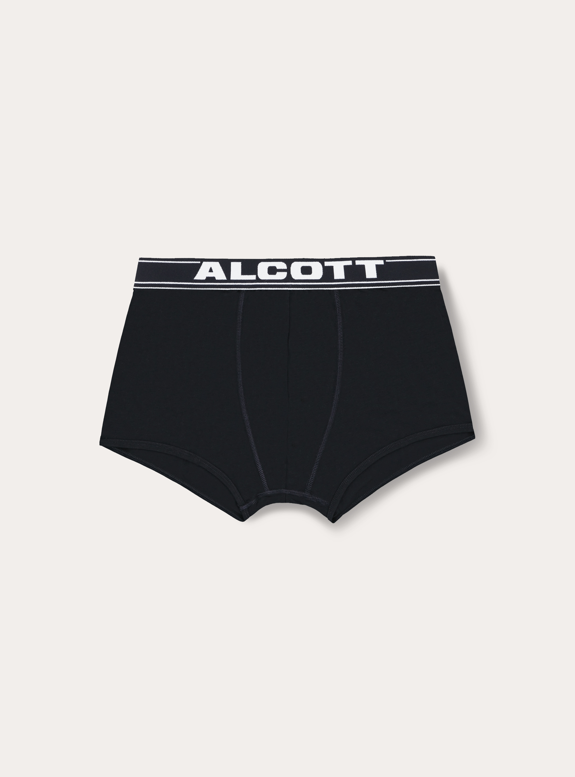 Boxer basico in jersey  elastico logato, NA1 NAVY DARK