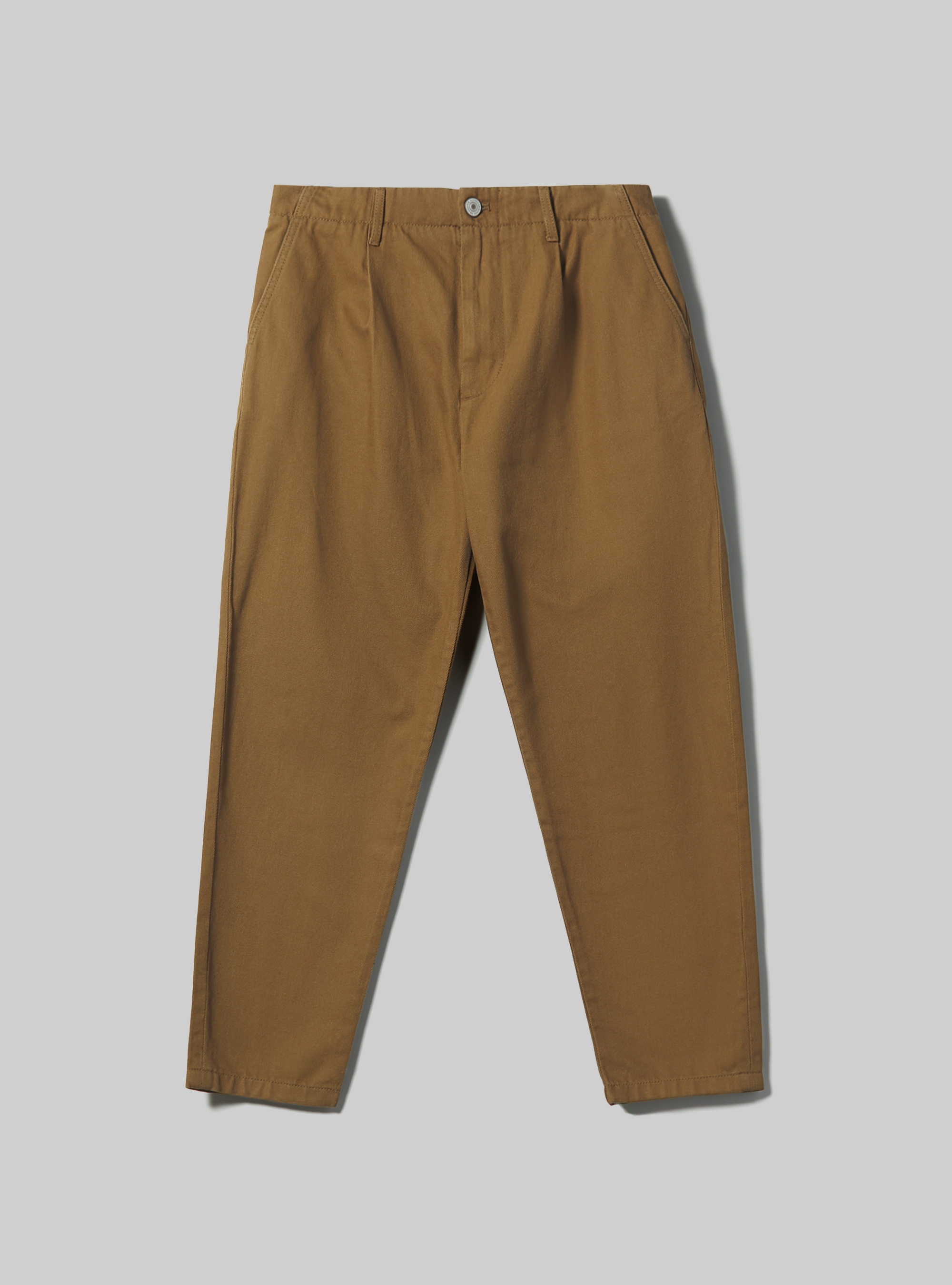 Baloon fit canvas trousers, BG2 BEIGE MEDIUM