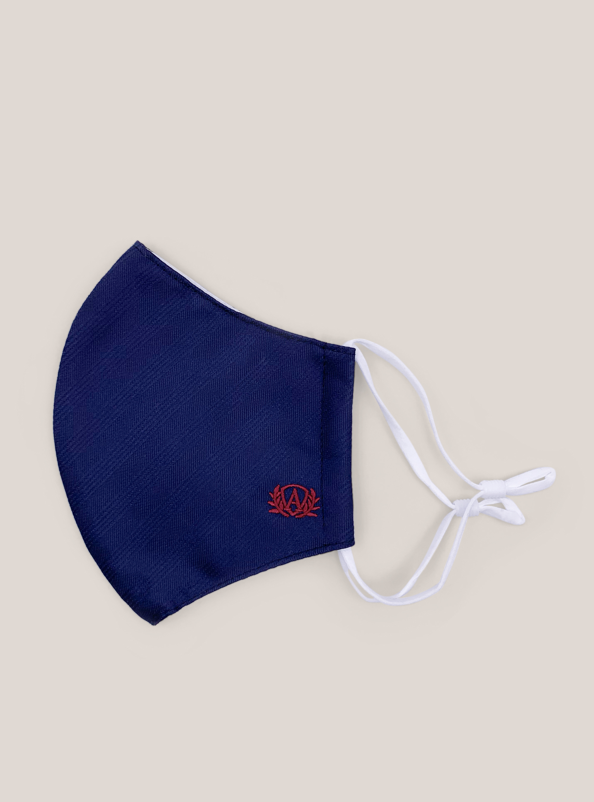 Einfacher Maskenbezug mit Logo, C2282 NAVY