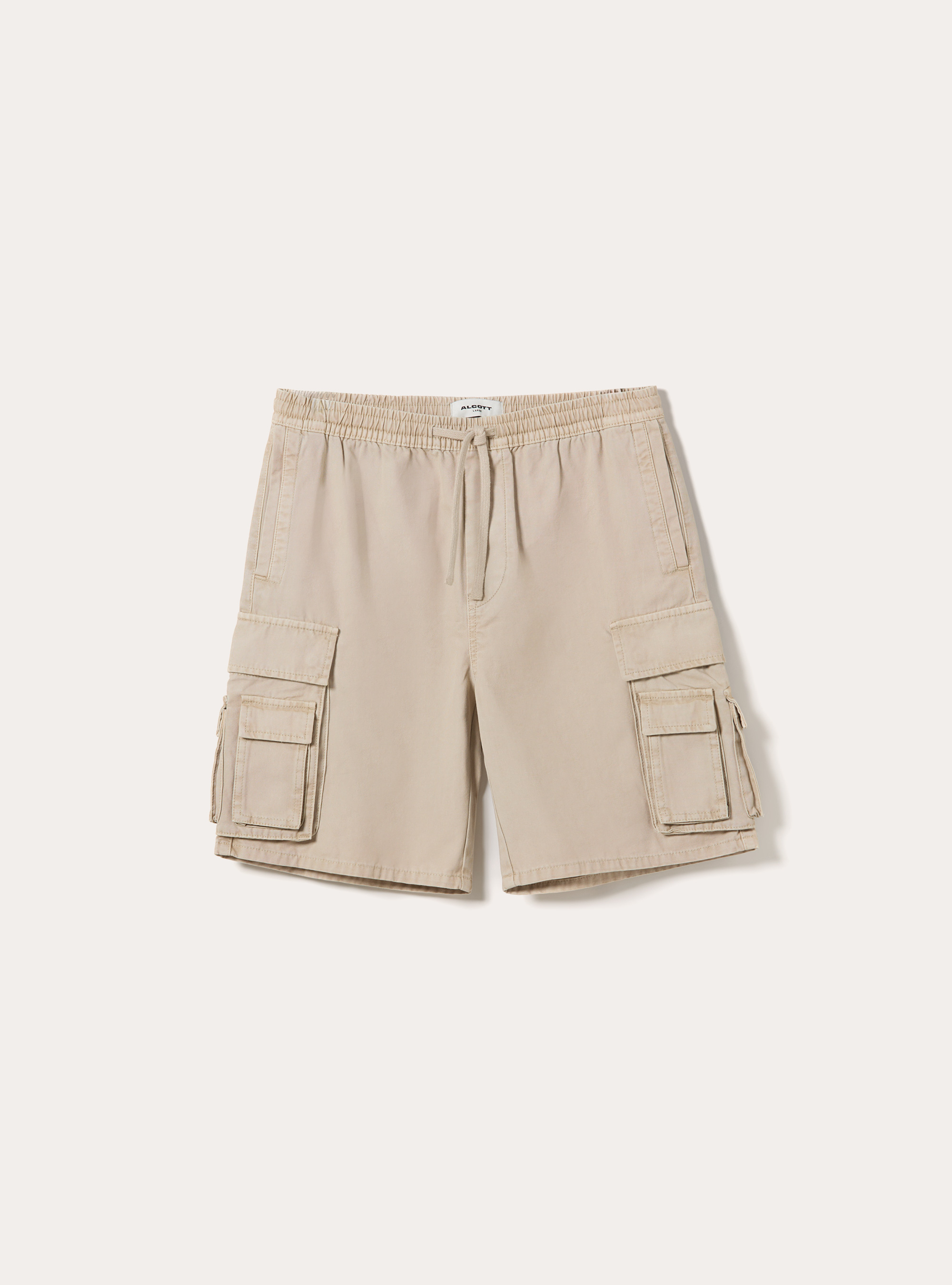 Bermuda Cargo Utility en Toile, BG2 BEIGE MEDIUM