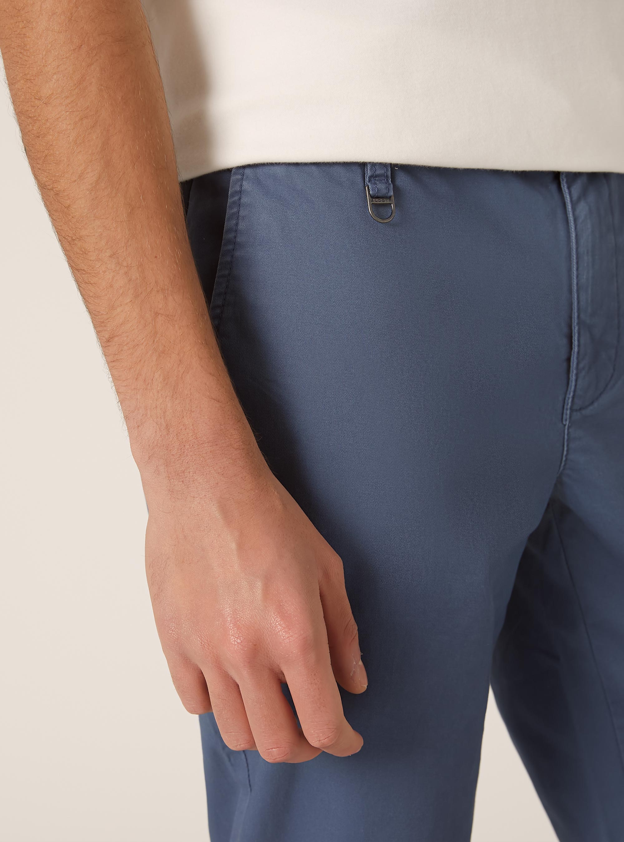 Skinny fit stretch twill chinos, AZ1 AZURE DARK